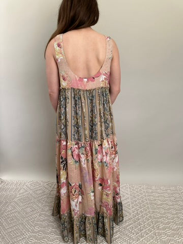 Floral Boho Midi Dress