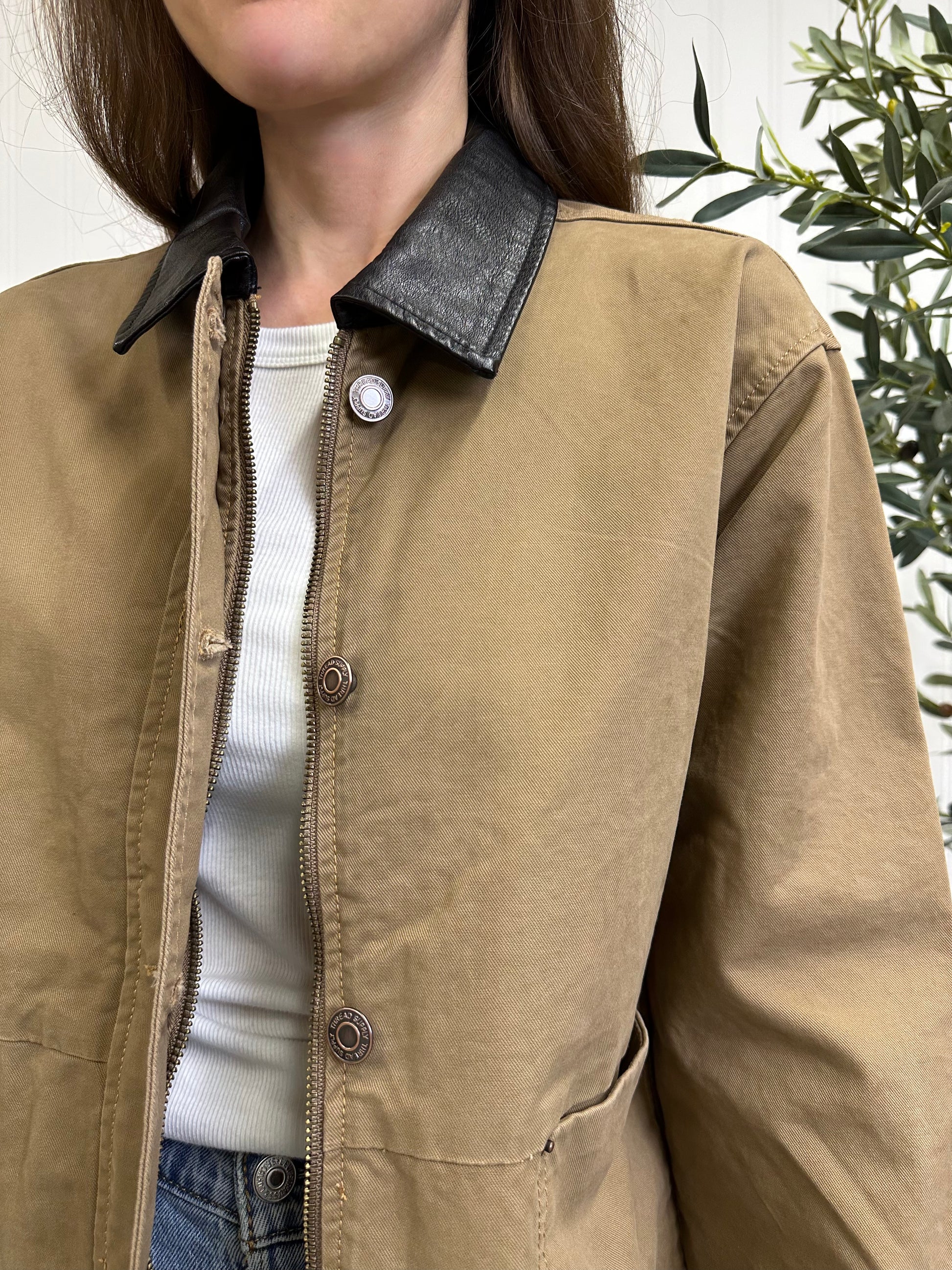 The Paige Barn Jacket in Toasted Coconut