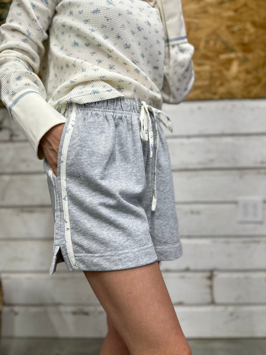 Ditsy Blue Floral Shorts