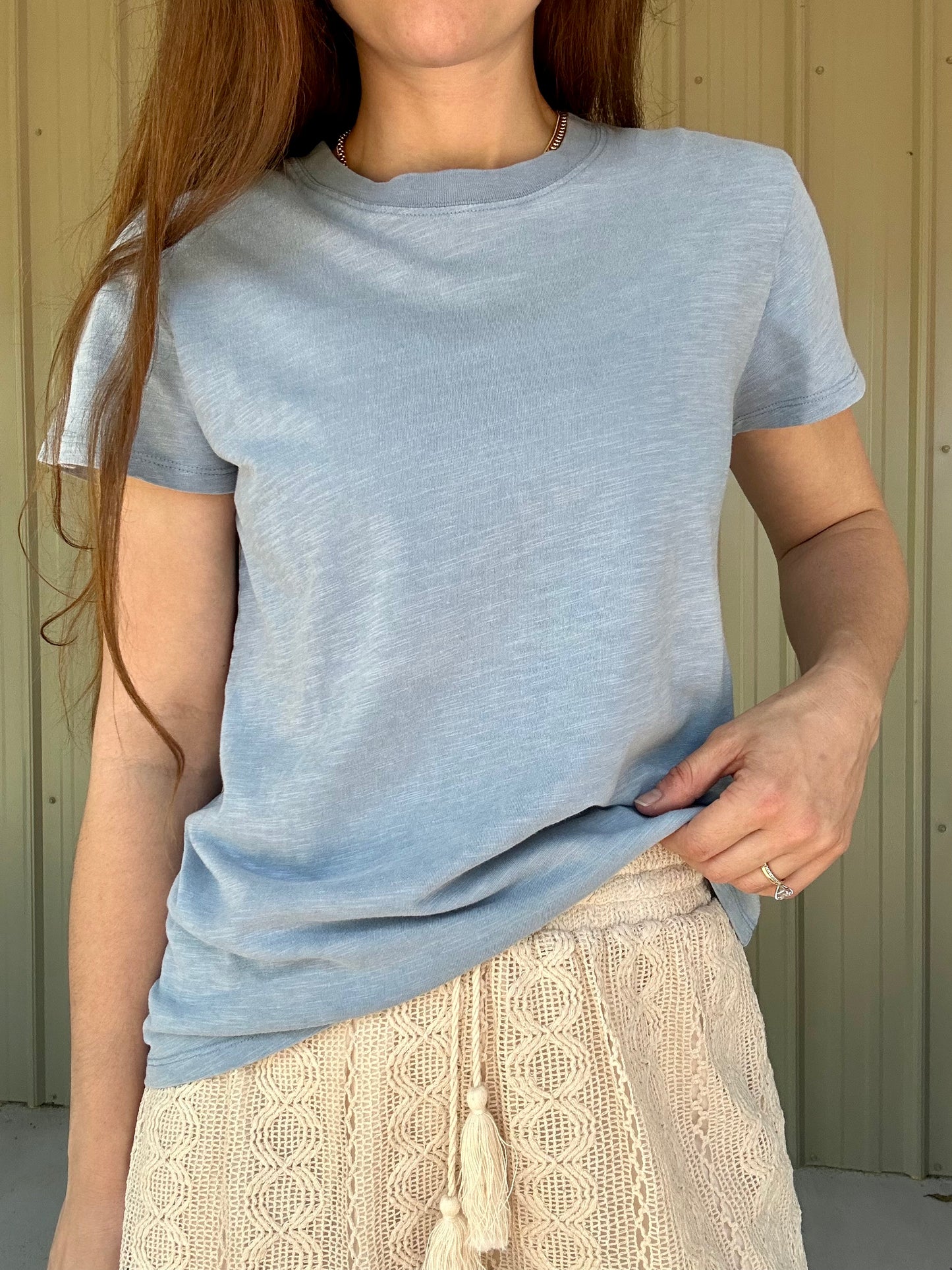 Sky Blue Everyday Tee