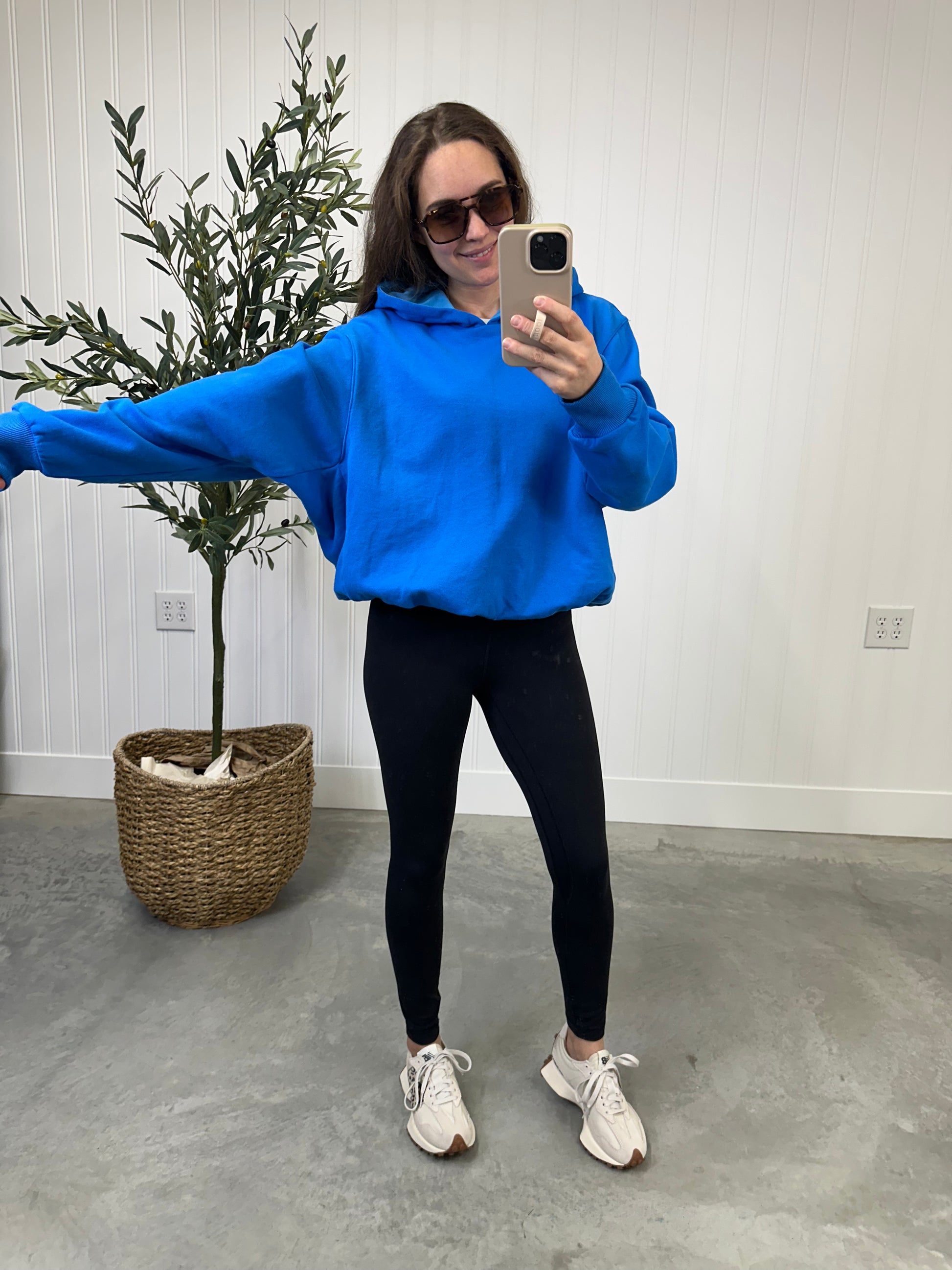 Nova Bubble Hem Hoodie