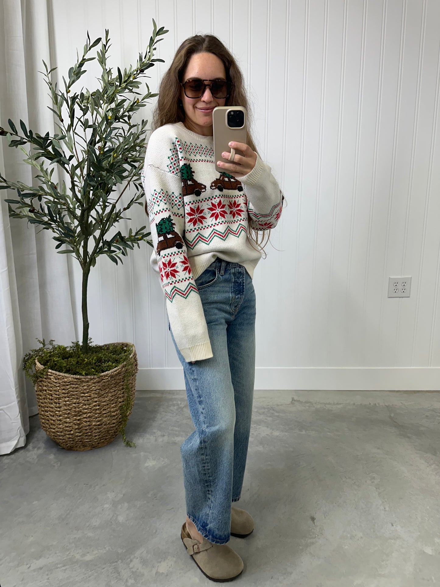 Driving Home for Christmas Sweater