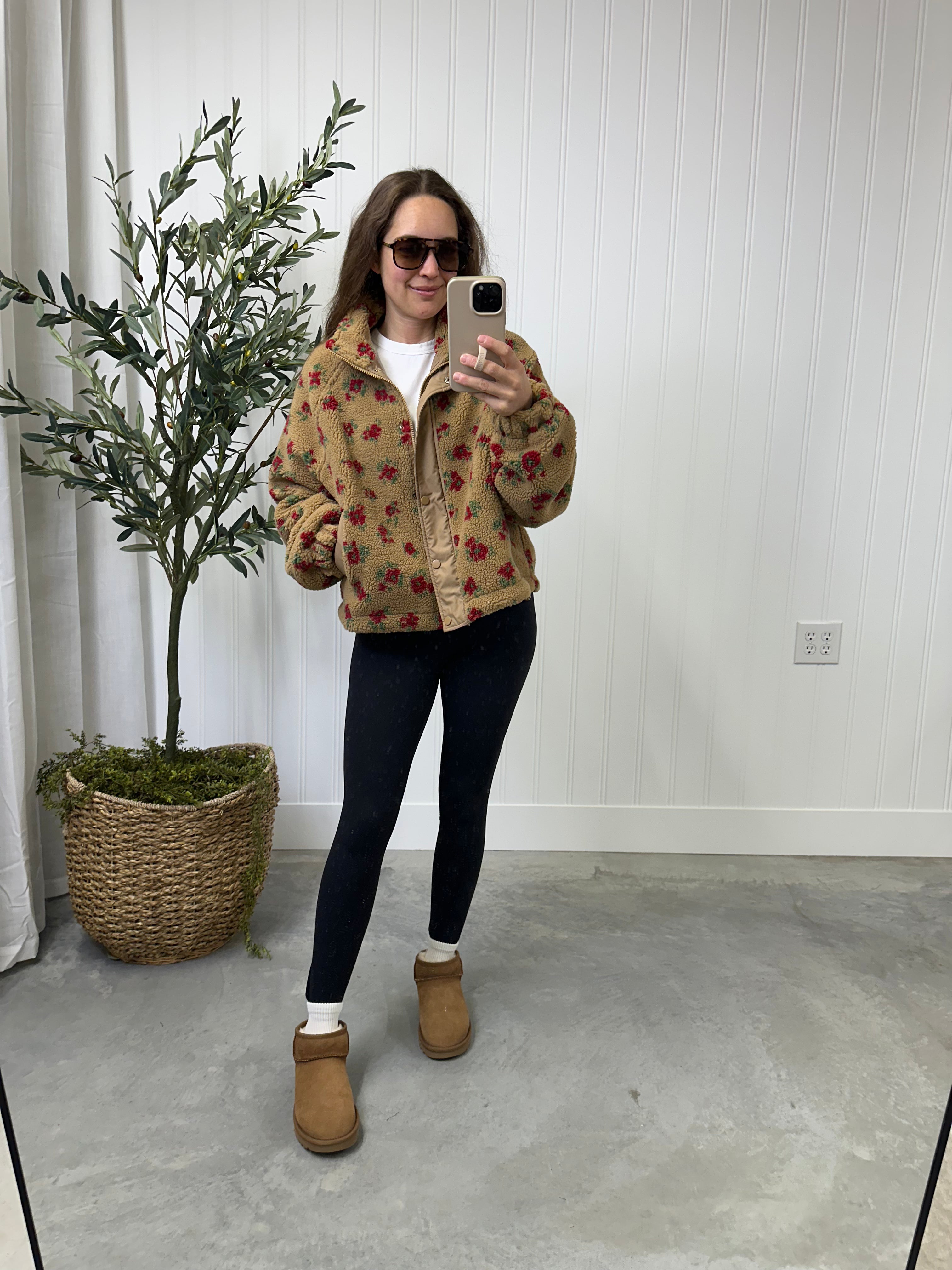 Holly Sherpa Jacket – Daisy Acres