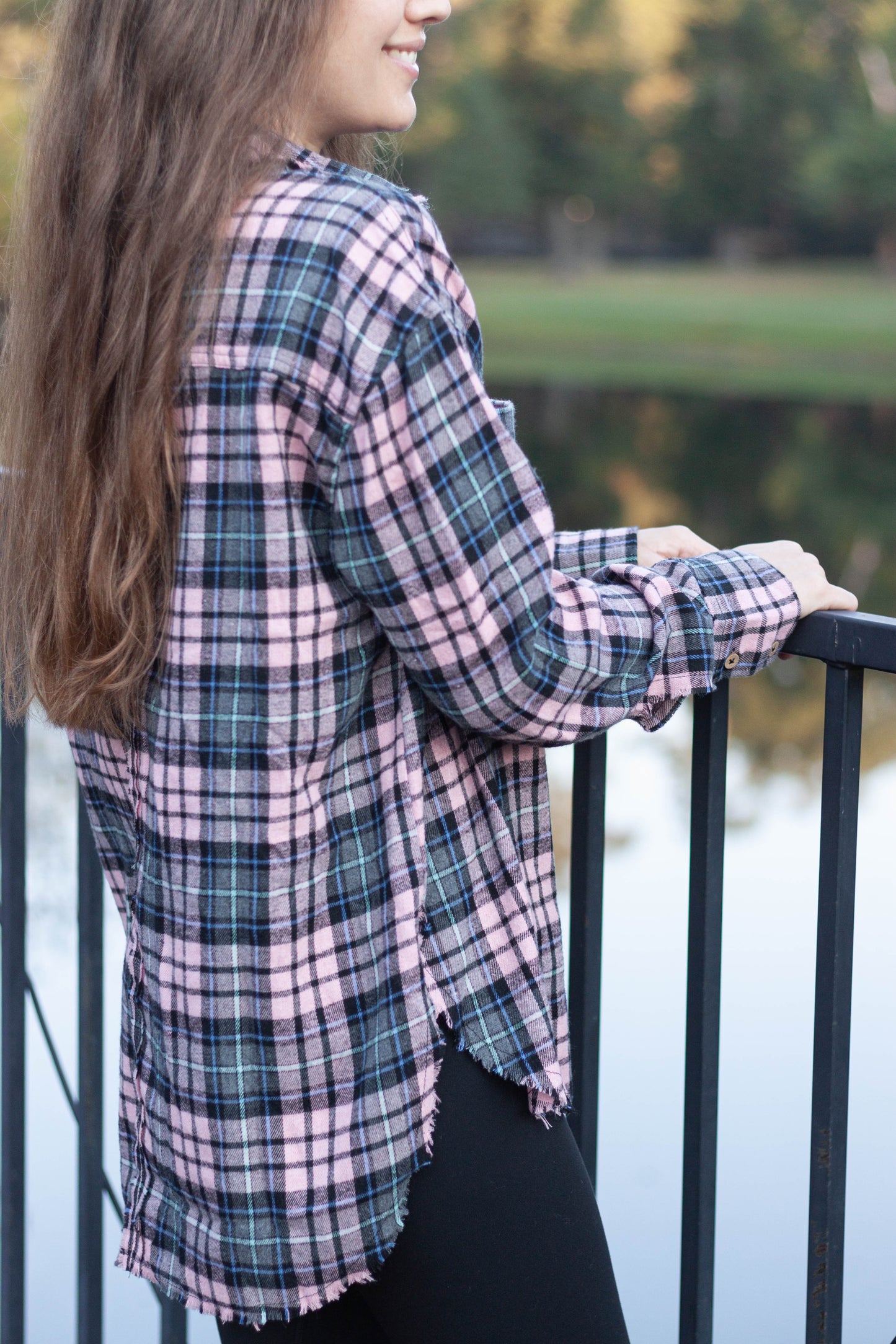 Pink Plaid Flannel