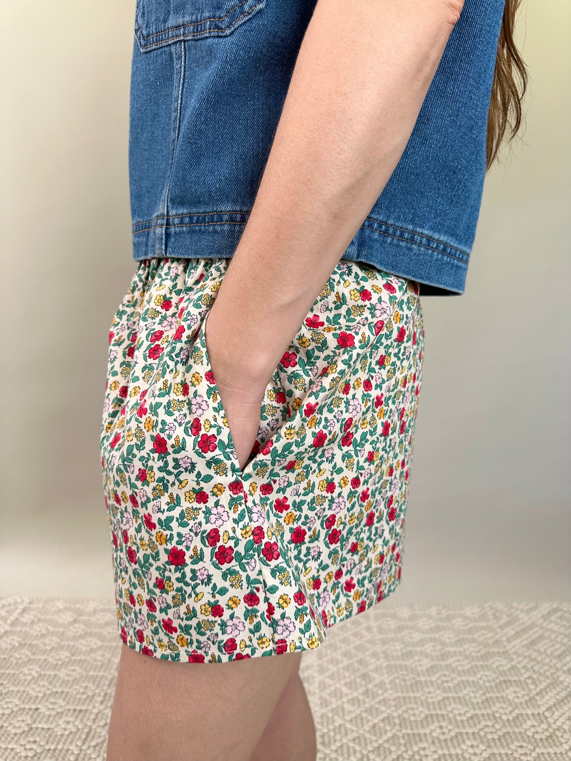 Garden Party Floral Shorts
