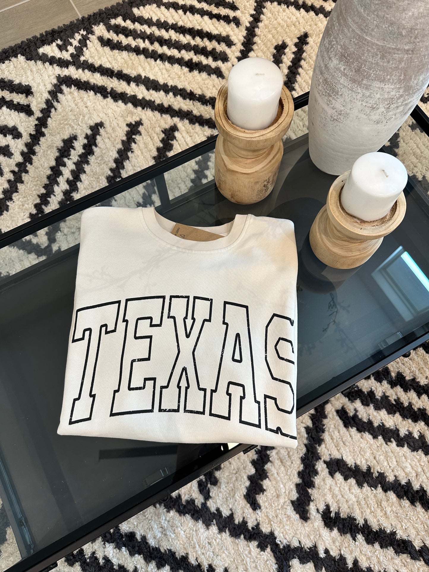 Texas Pullover - Bone