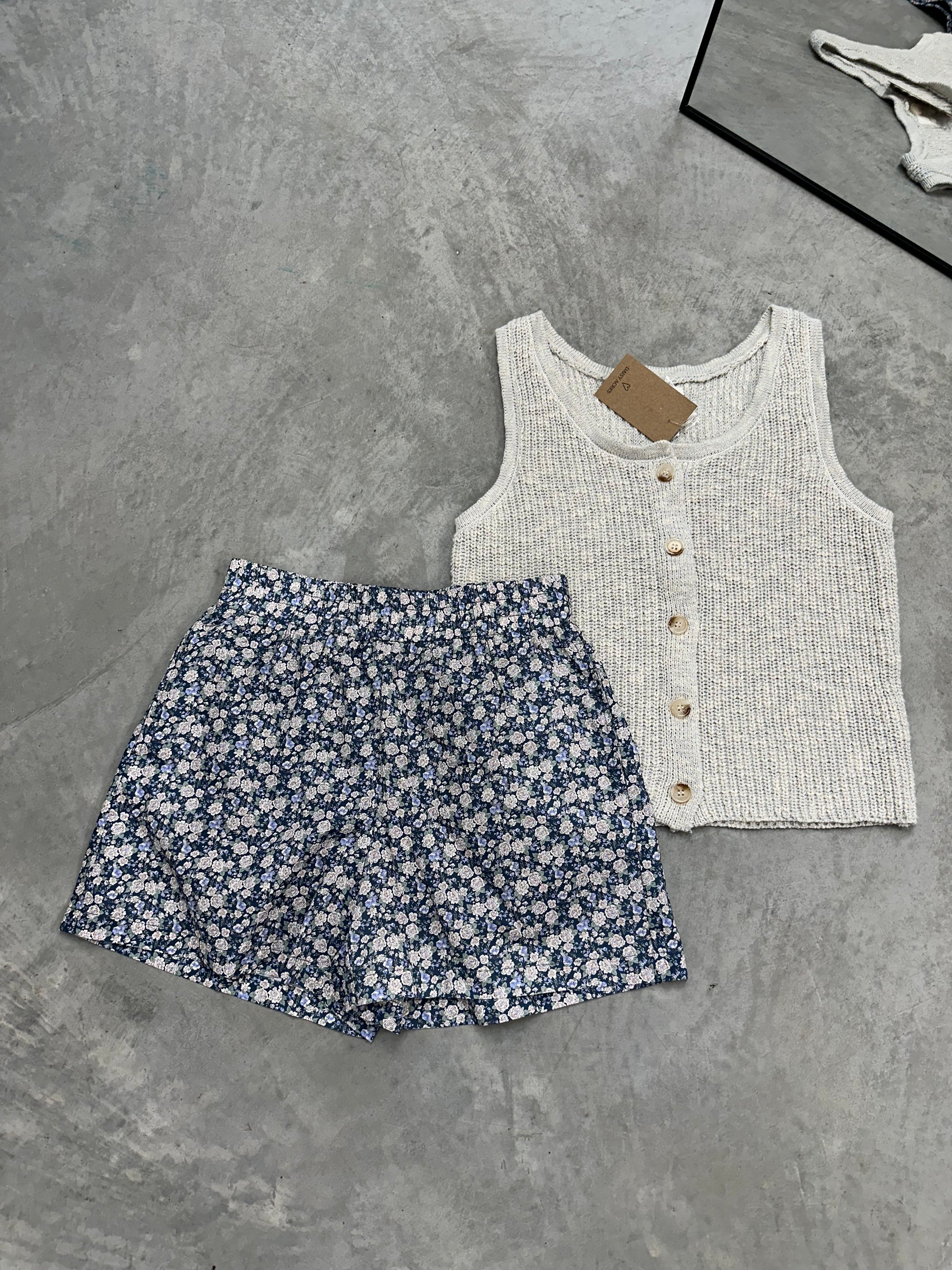 Blue Haven Floral Shorts