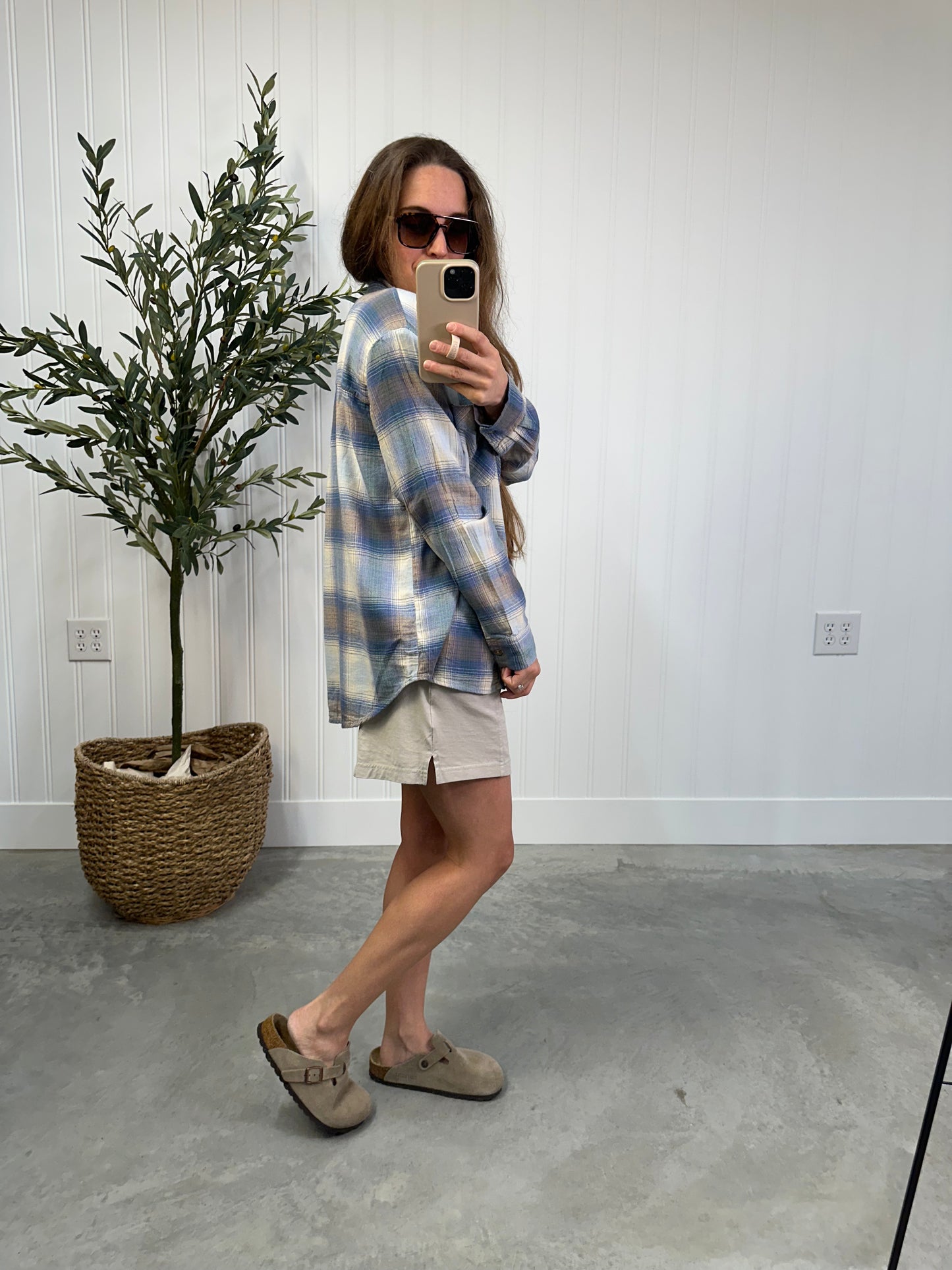 The Hadley Blue Flannel