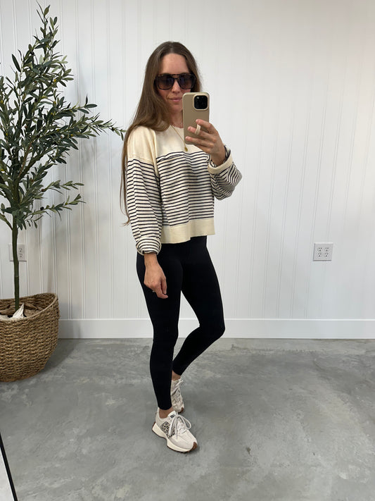 Claire Striped Sweater
