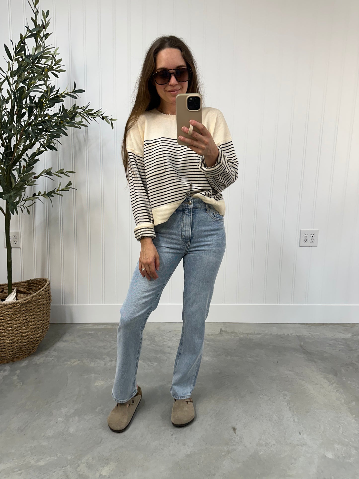 Claire Striped Sweater