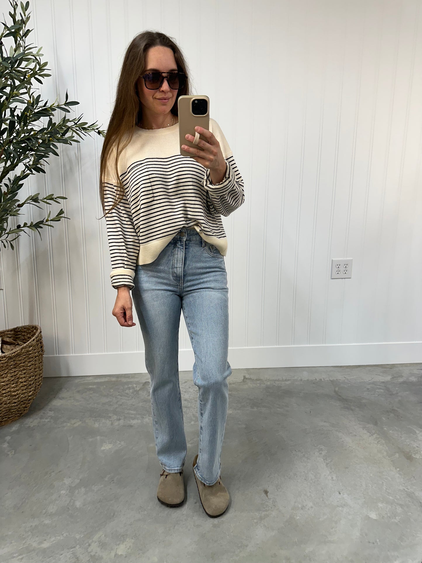 Claire Striped Sweater