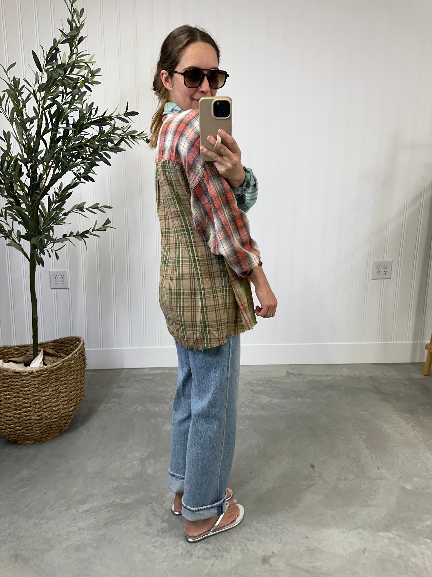 Taryn Mixed Plaid Flannel