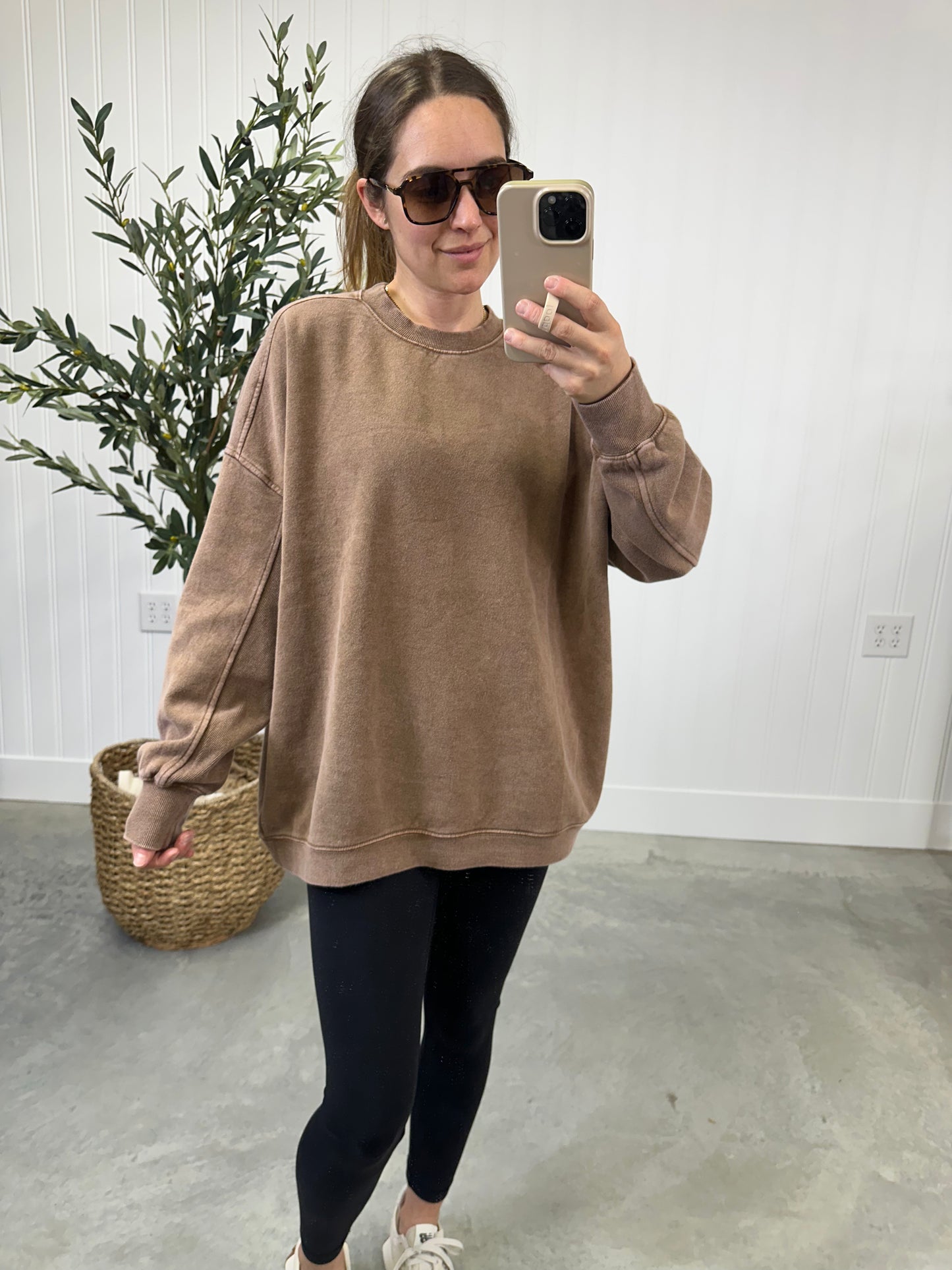 Mocha Latte Pullover