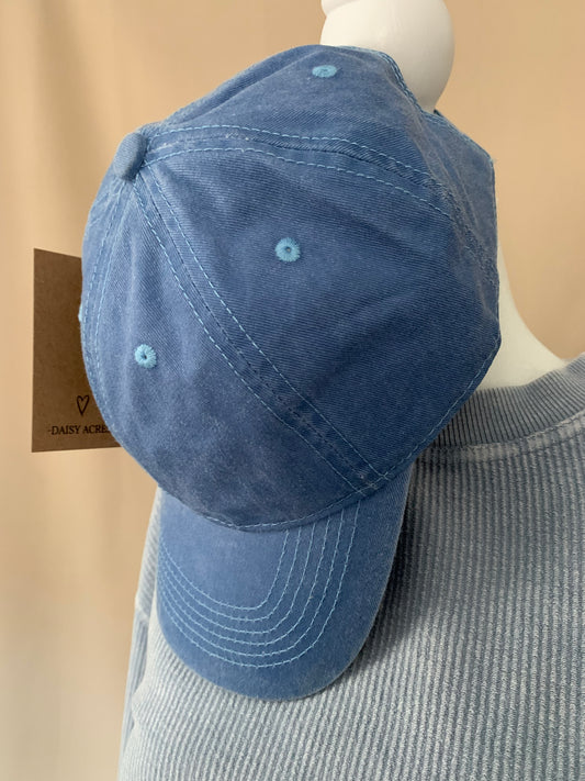 Light Blue Baseball Cap