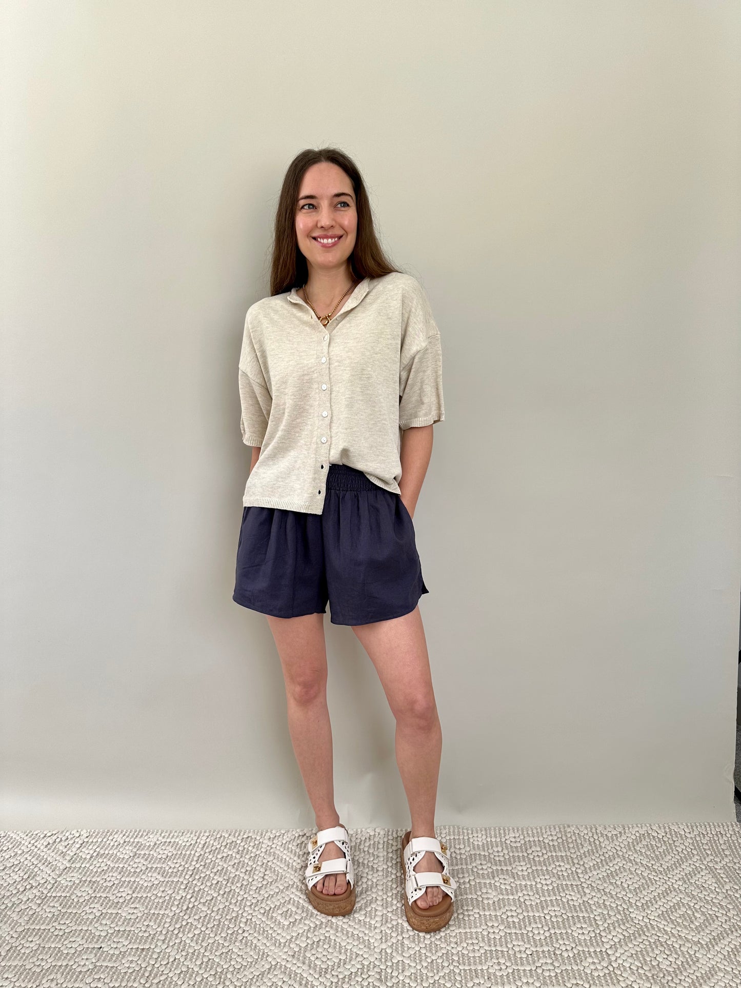 Mira Linen Shorts