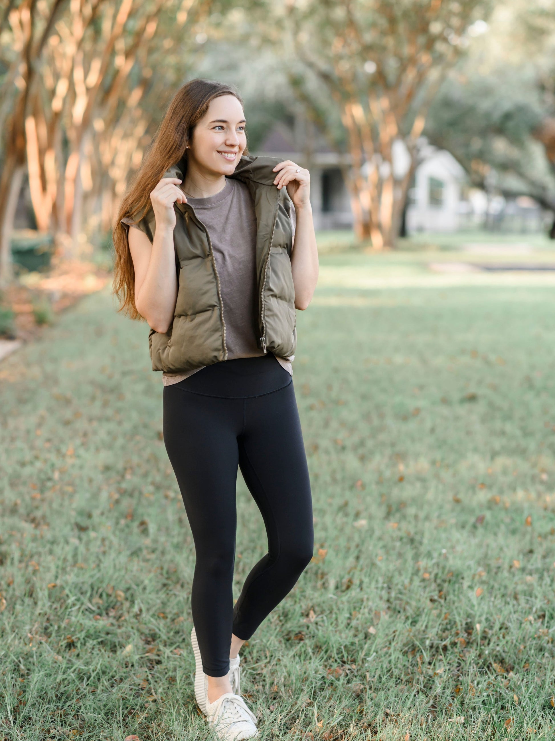 Olive Crop Vest