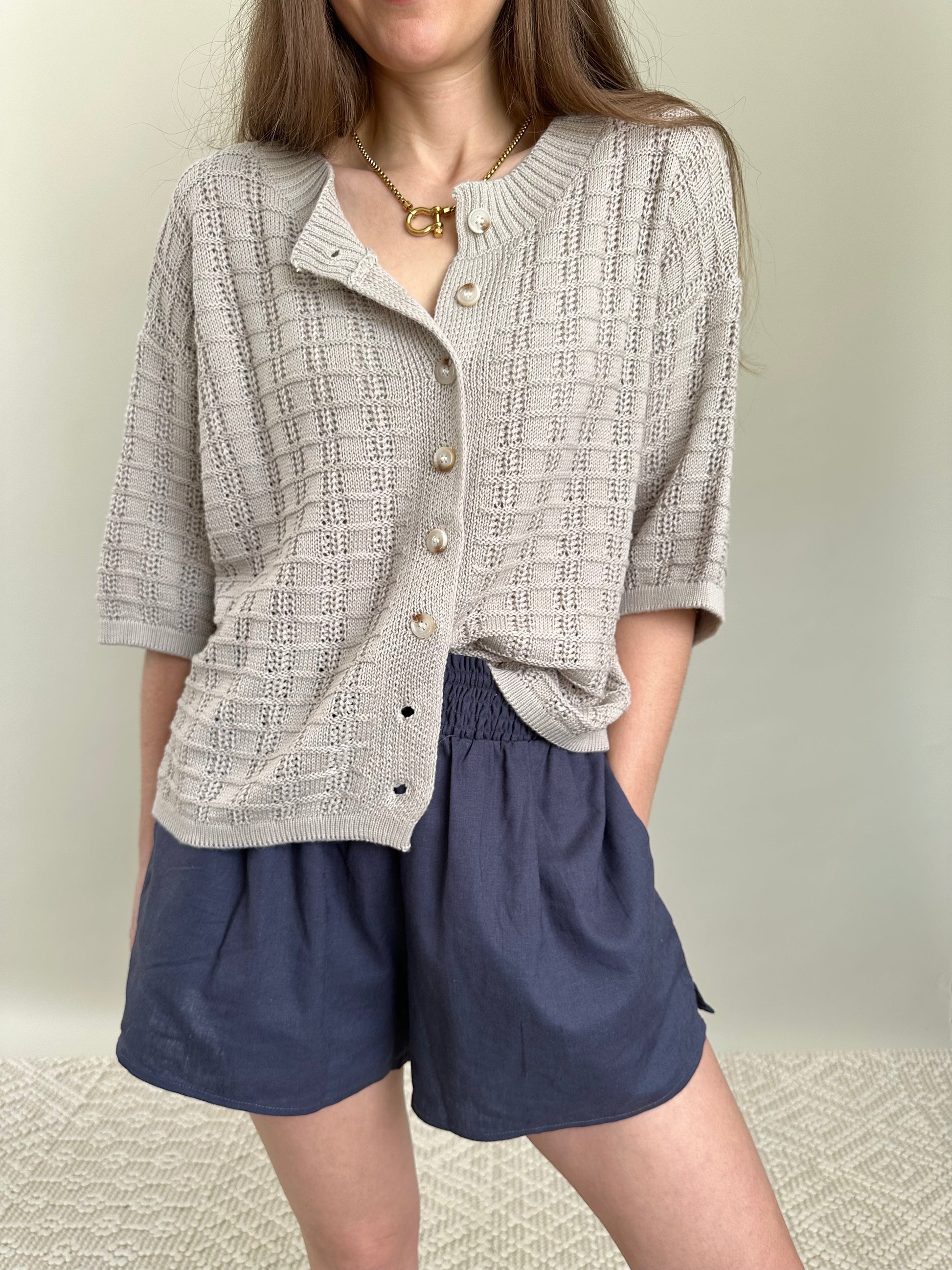 Clara Knit Button Up Cardigan