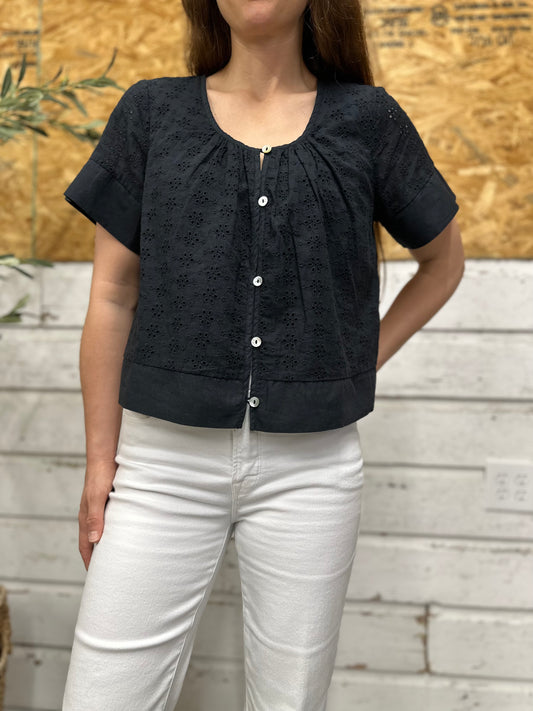 Elizabeth Eyelet Top