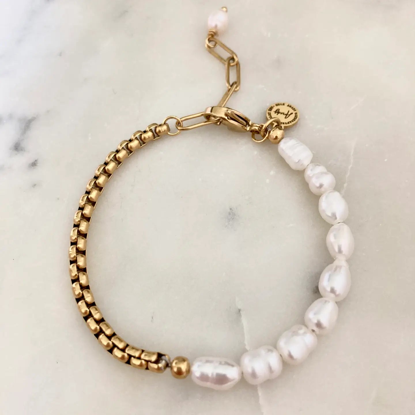 Pearl Link Bracelet