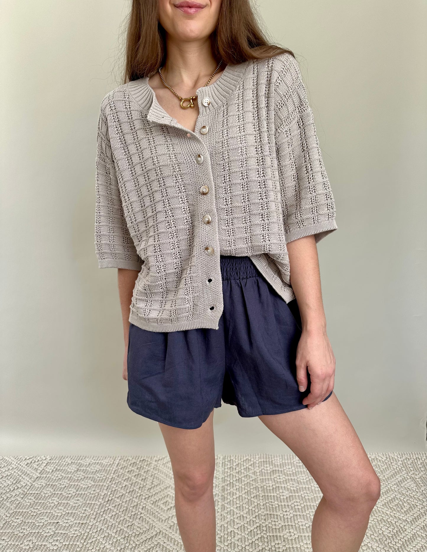 Clara Knit Button Up Cardigan