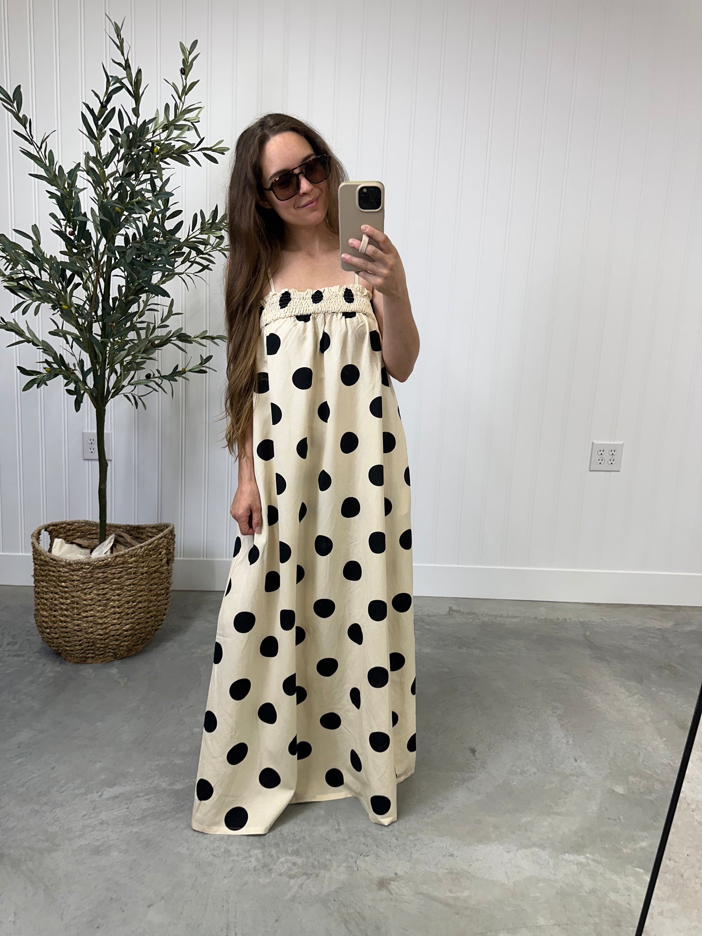 Dottie Dress in Ivory