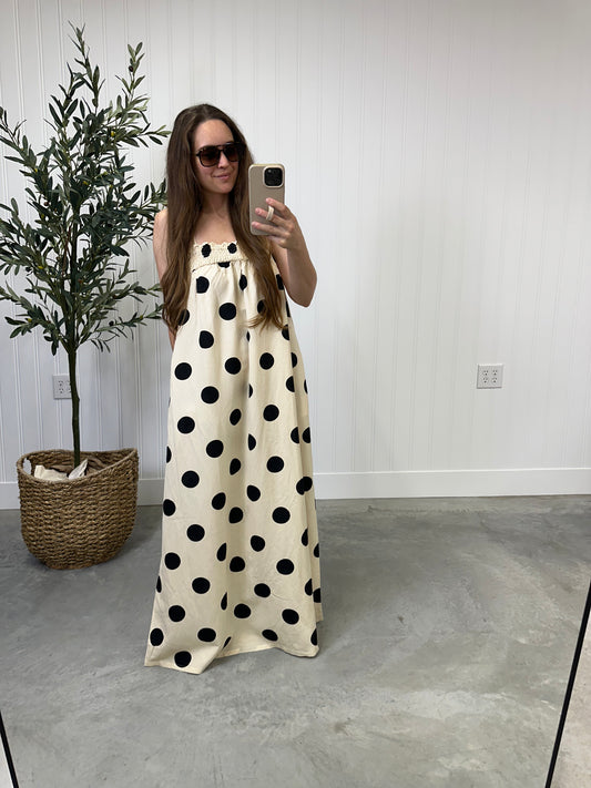 Dottie Dress in Ivory