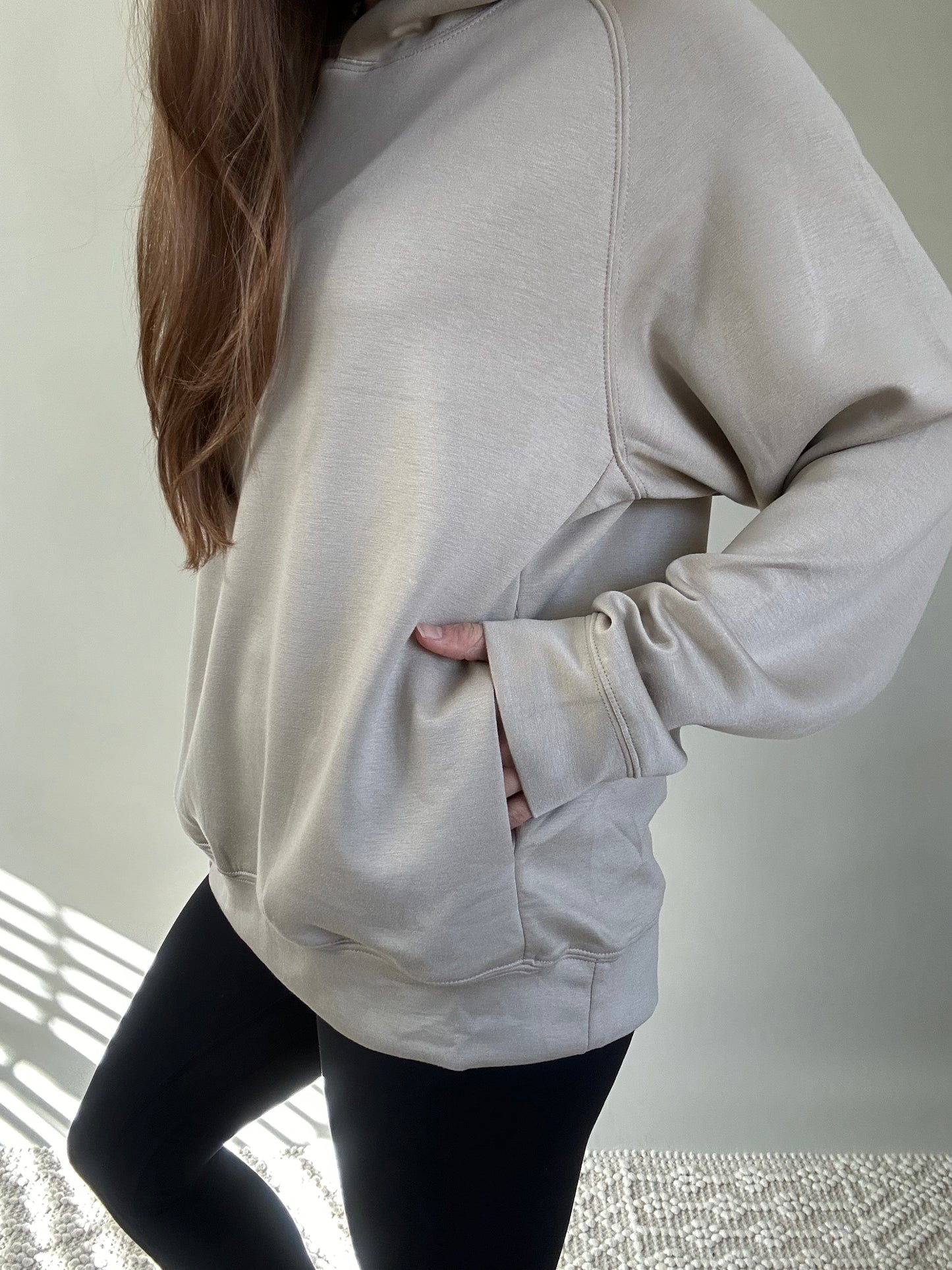 Putty Hoodie with Pockets