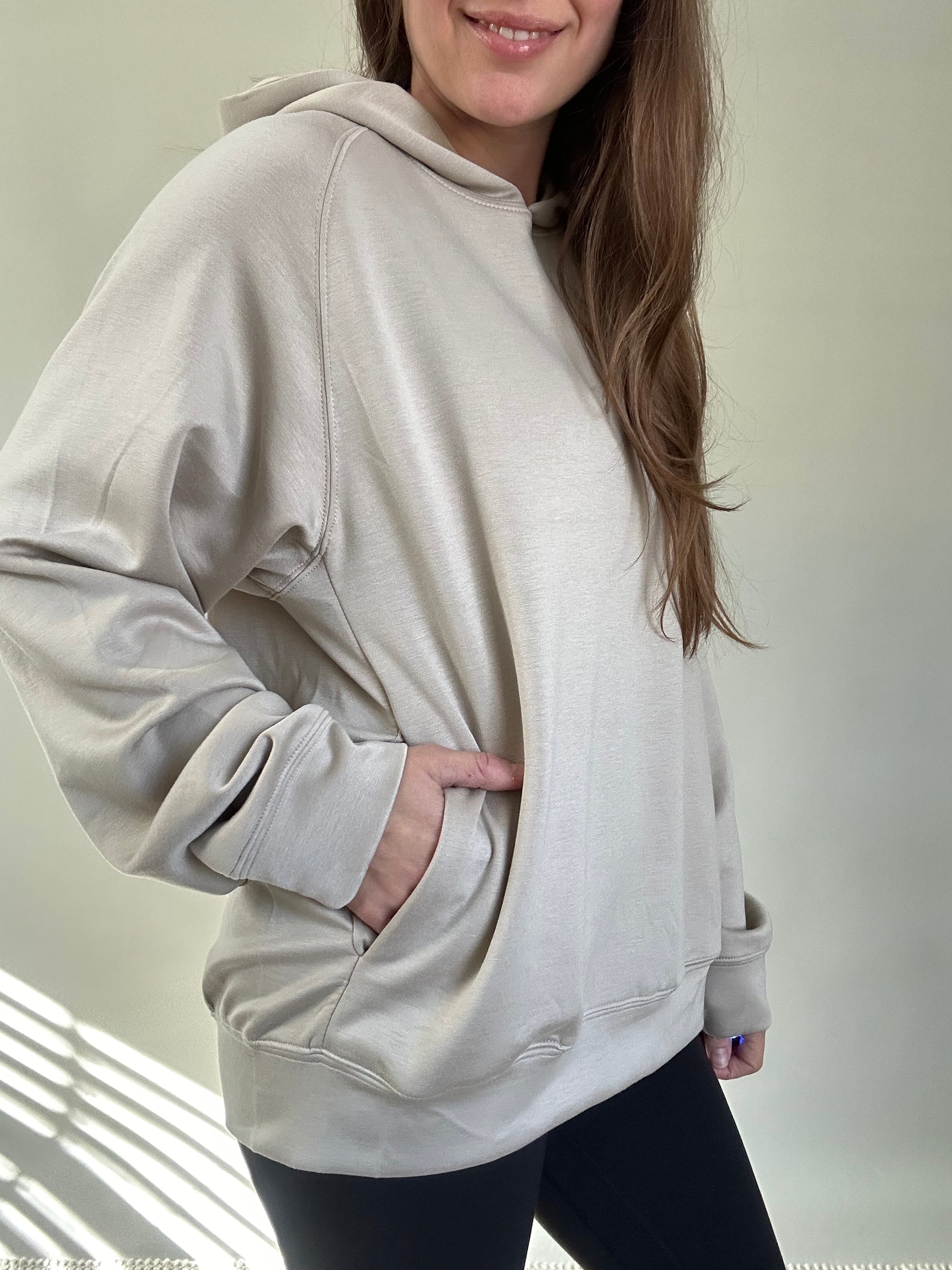 Putty Hoodie with Pockets