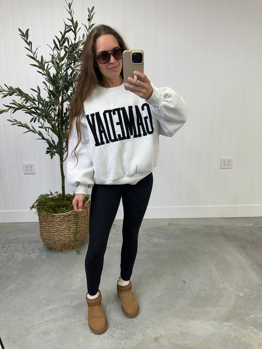 Embroidered Gameday Pullover