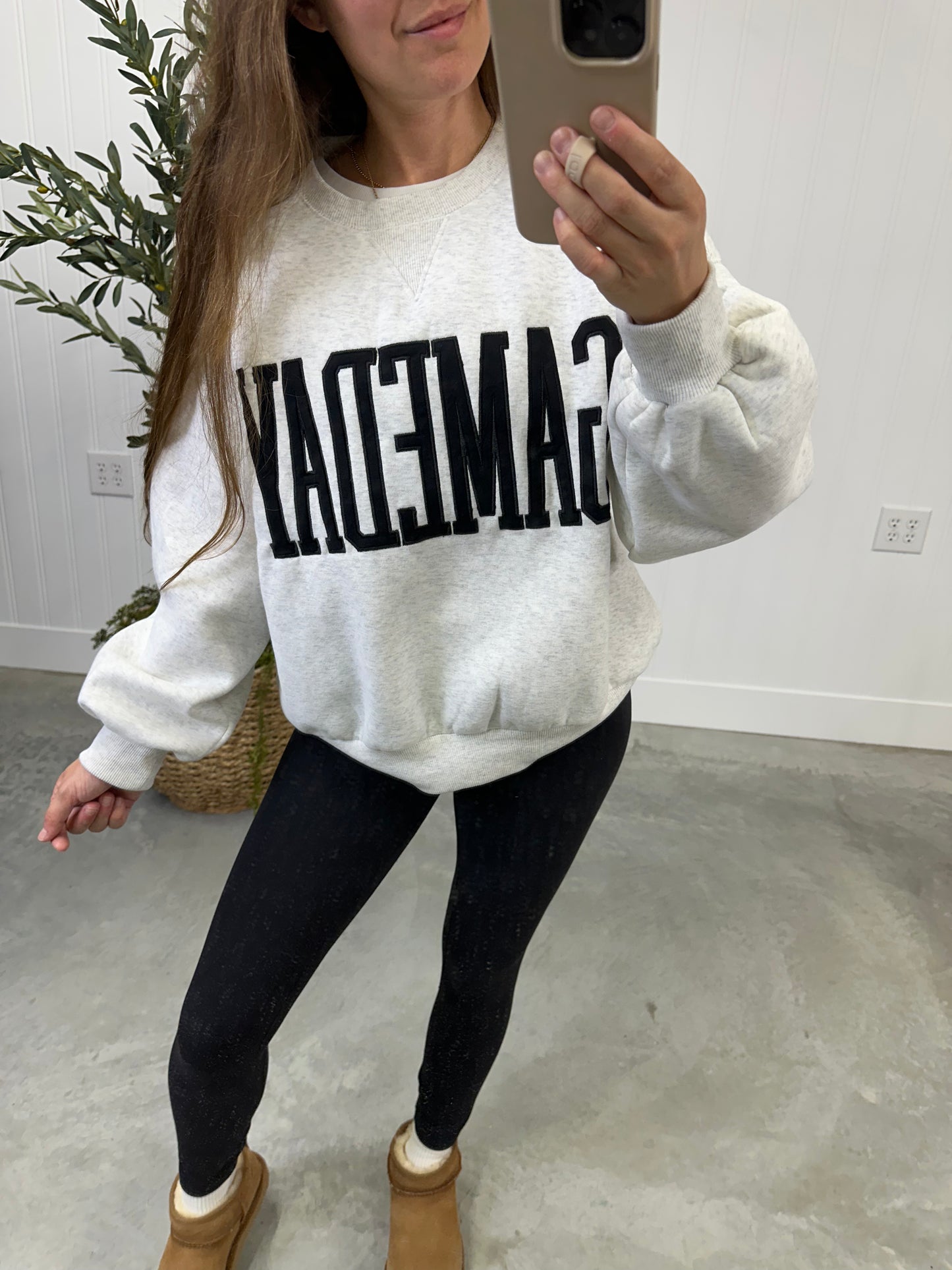 Embroidered Gameday Pullover