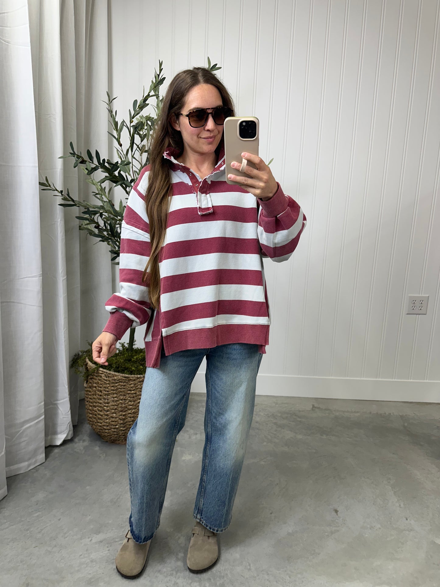 Berry Skies Pullover