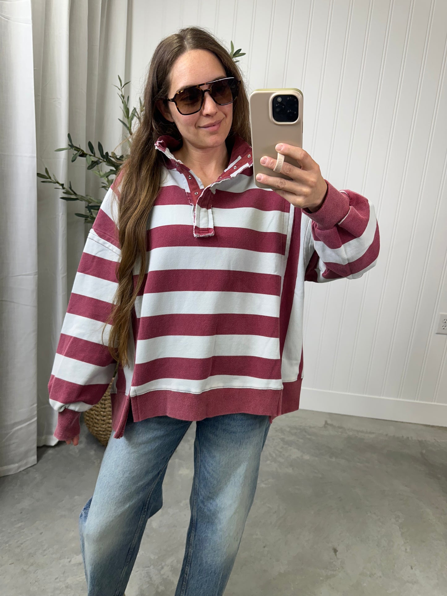 Berry Skies Pullover