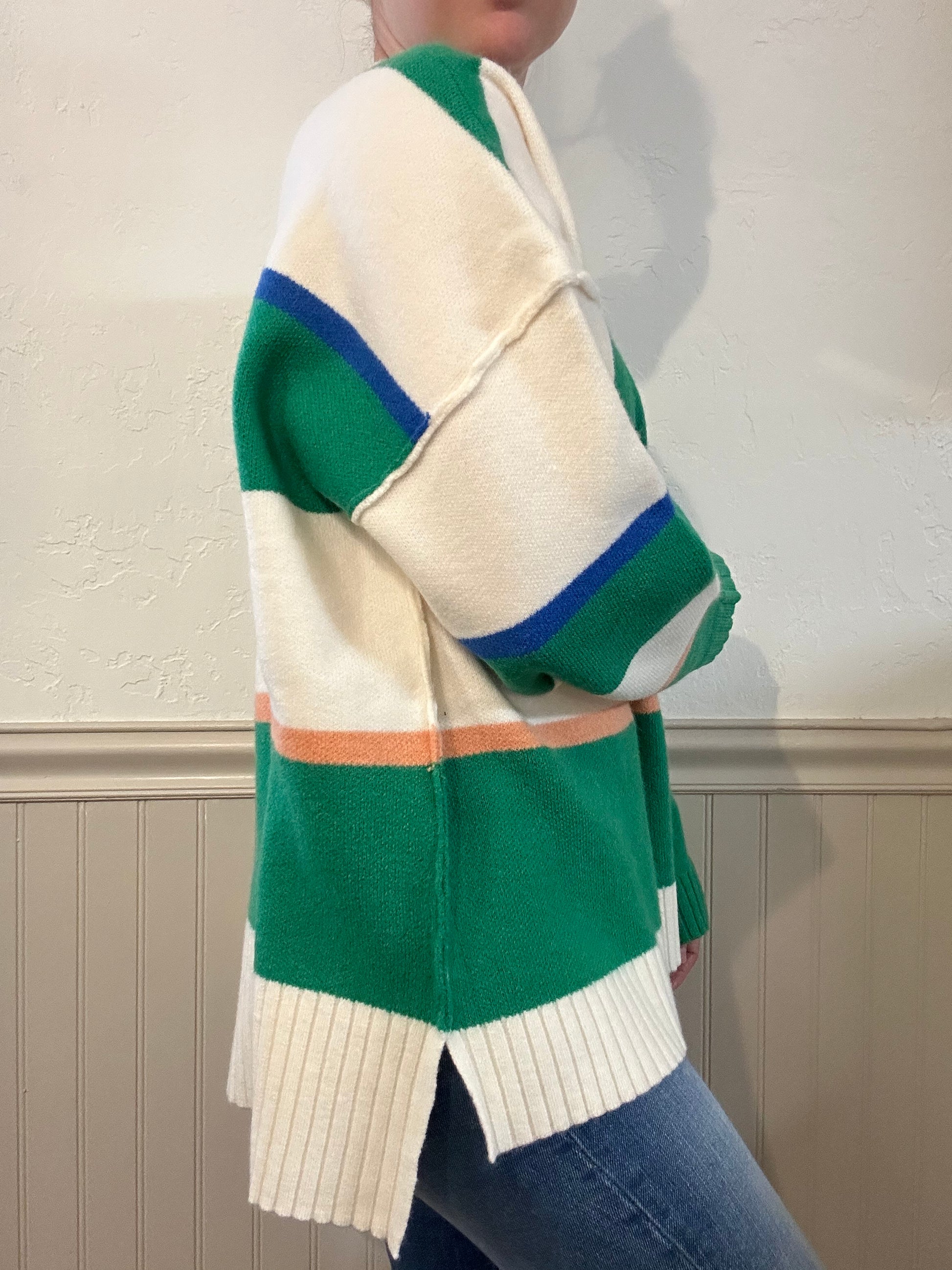 Lenny Color Block Sweater