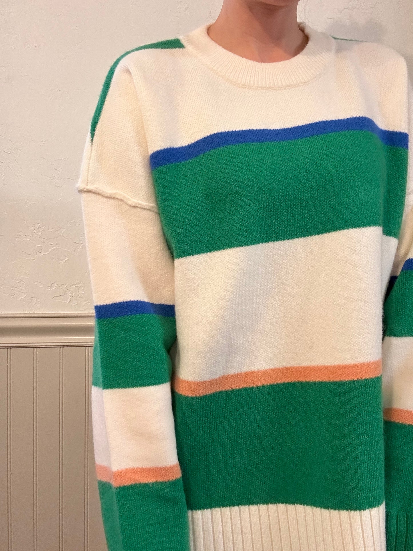 Lenny Color Block Sweater