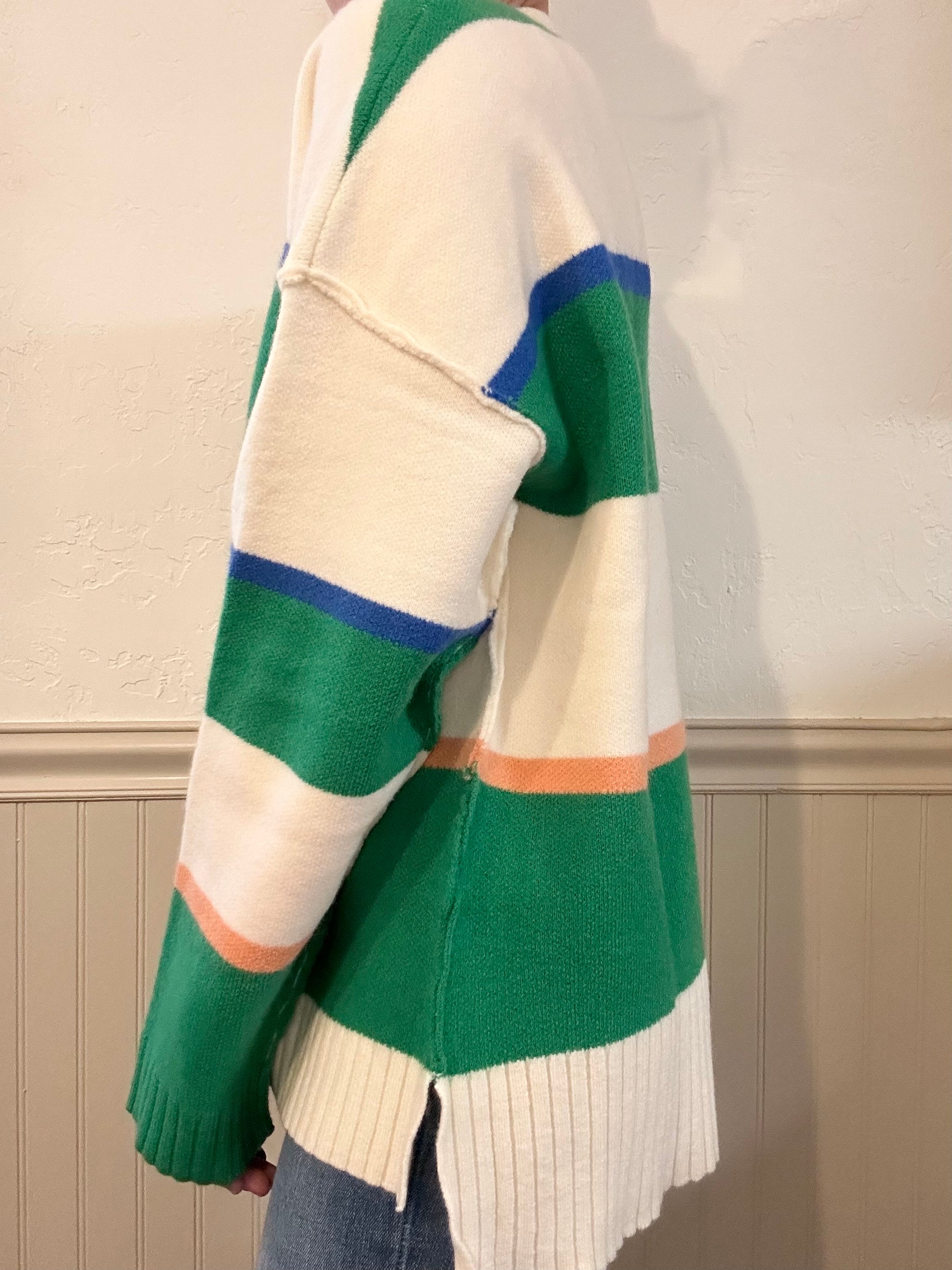 Lenny Color Block Sweater