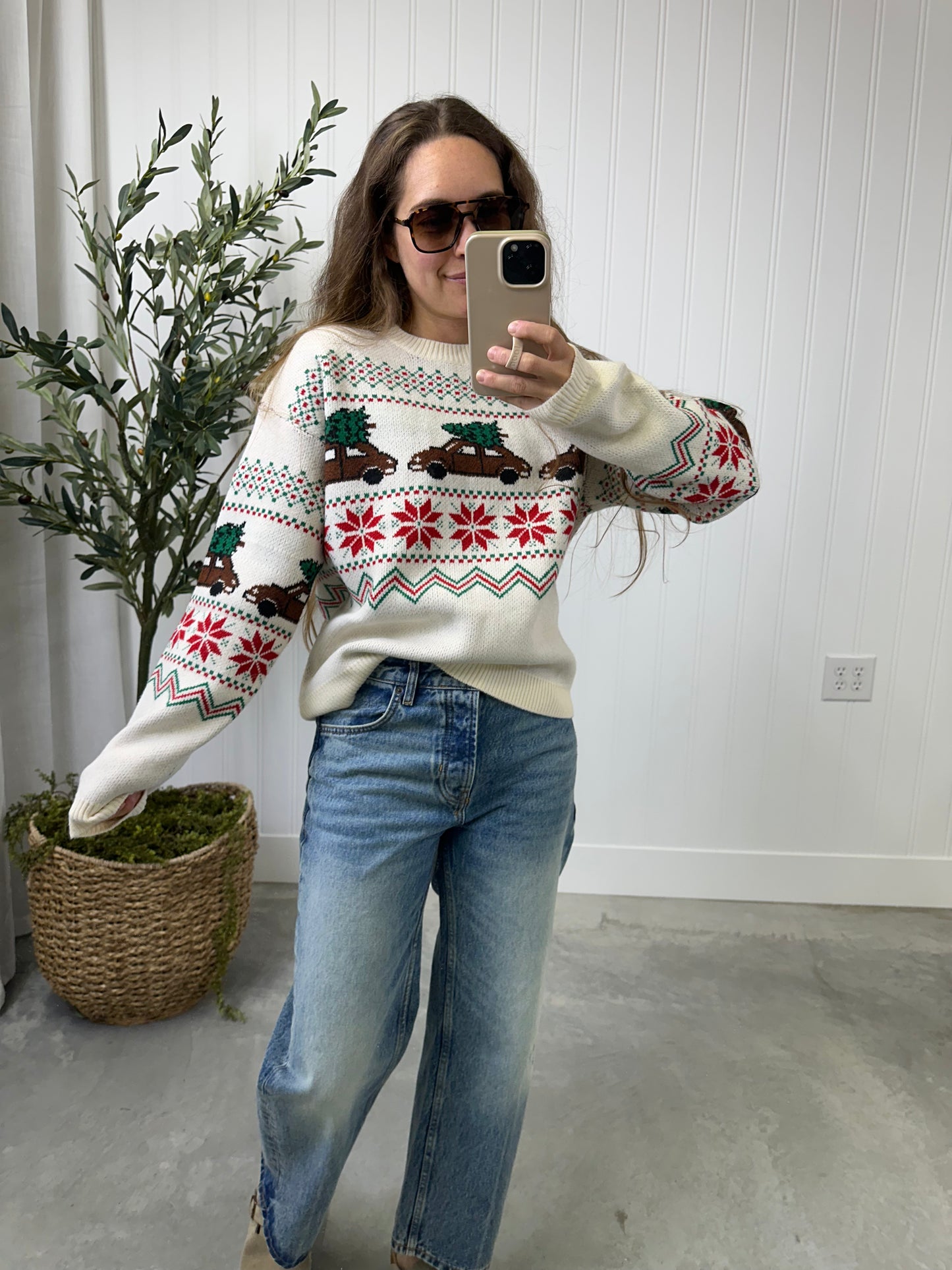 Driving Home for Christmas Sweater