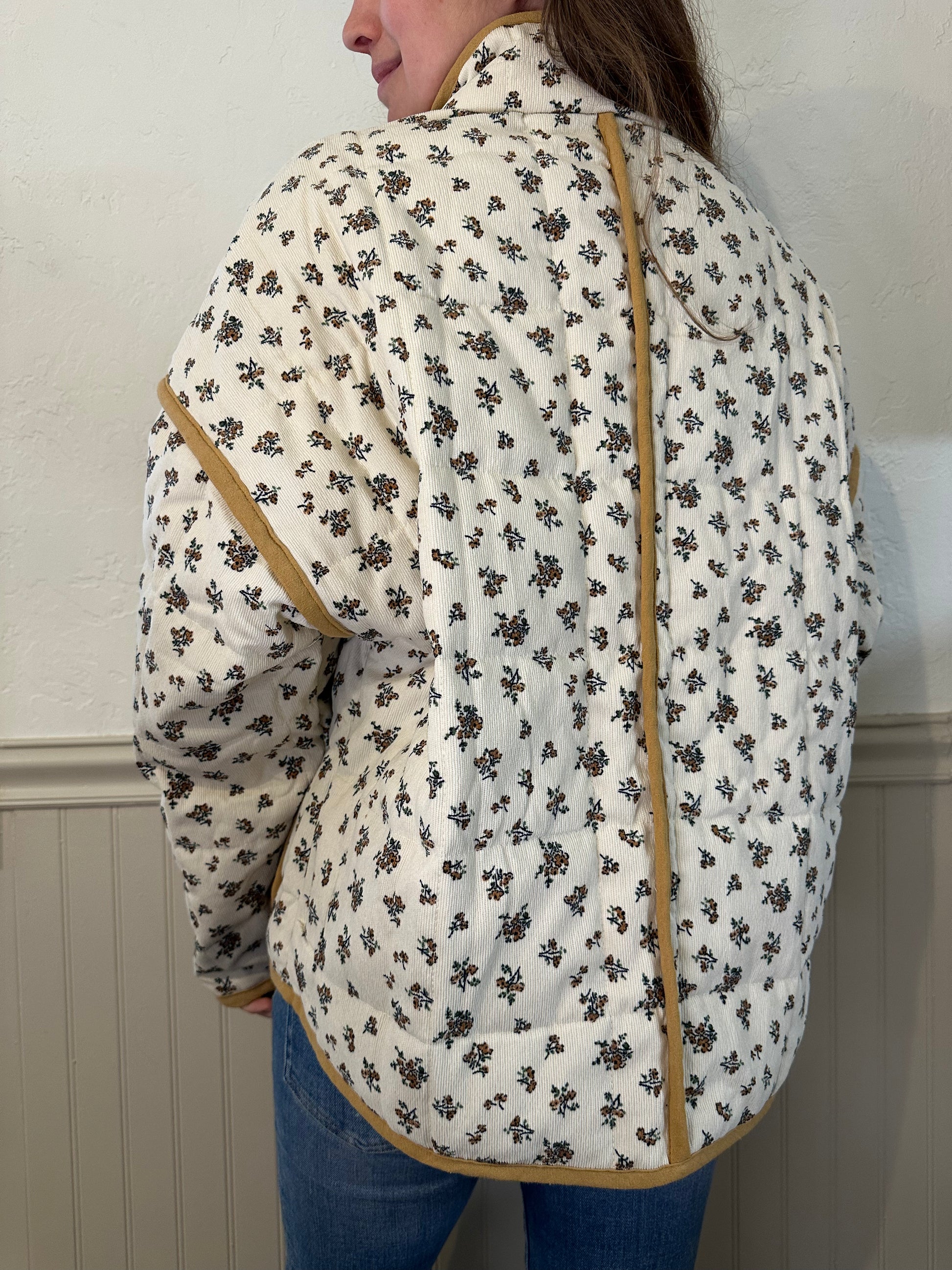 Harvest Gold Quilted Jacket