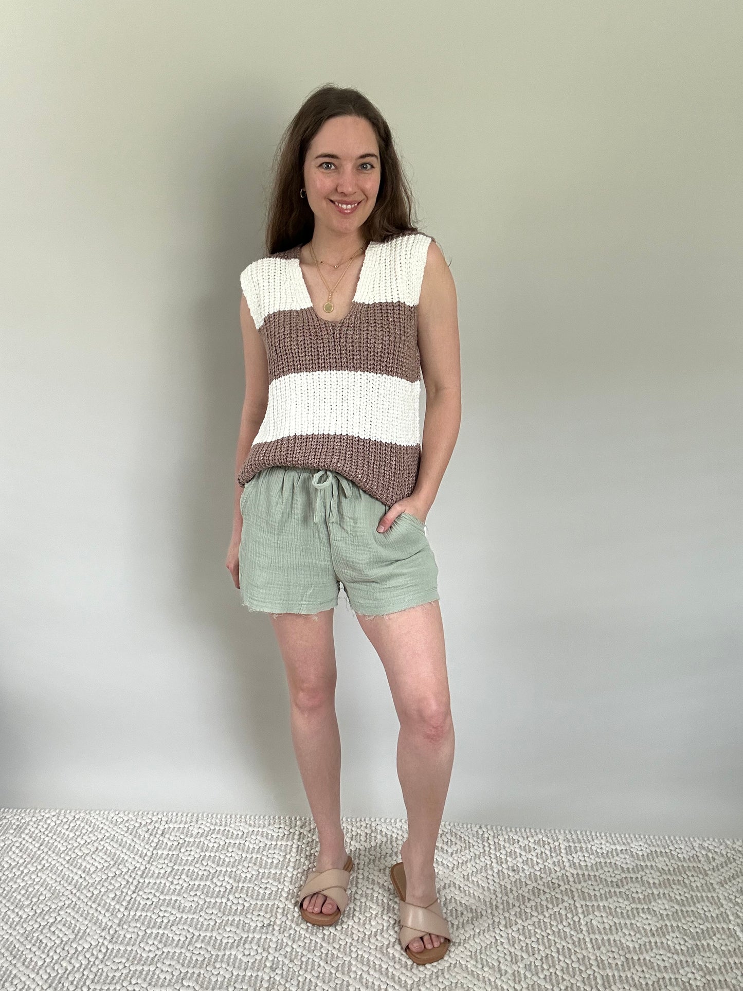 Sweater Knit Tank Top