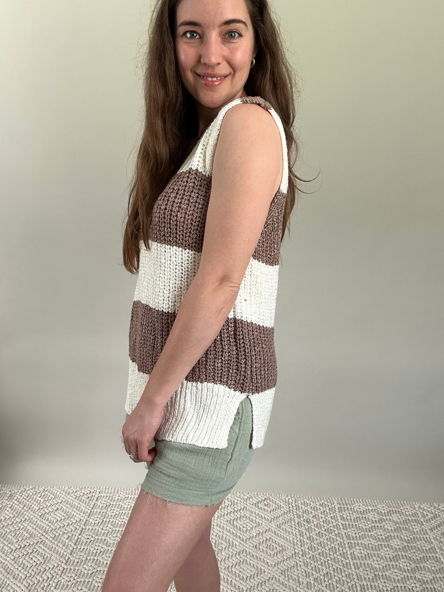 Sweater Knit Tank Top