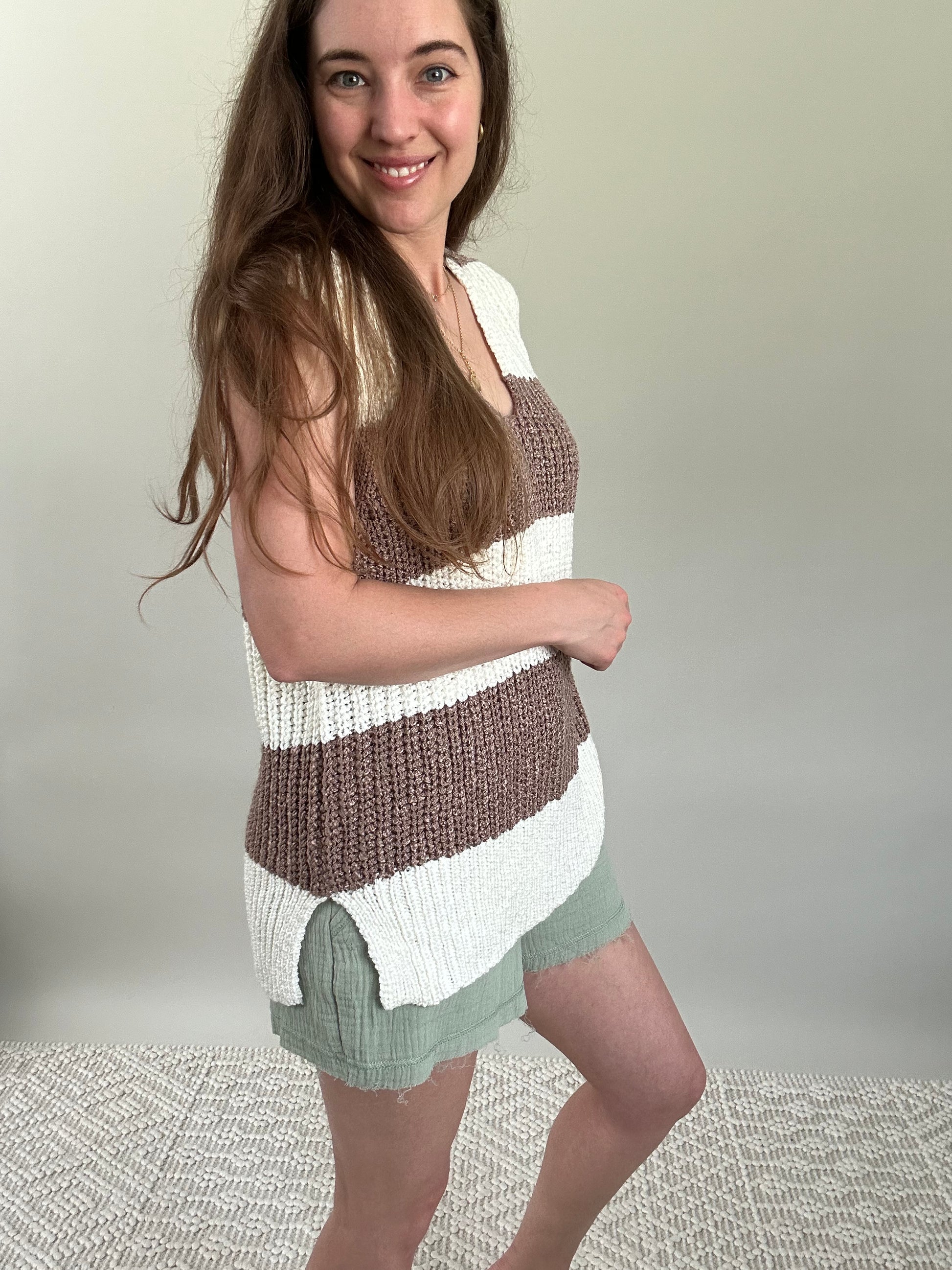 Sweater Knit Tank Top