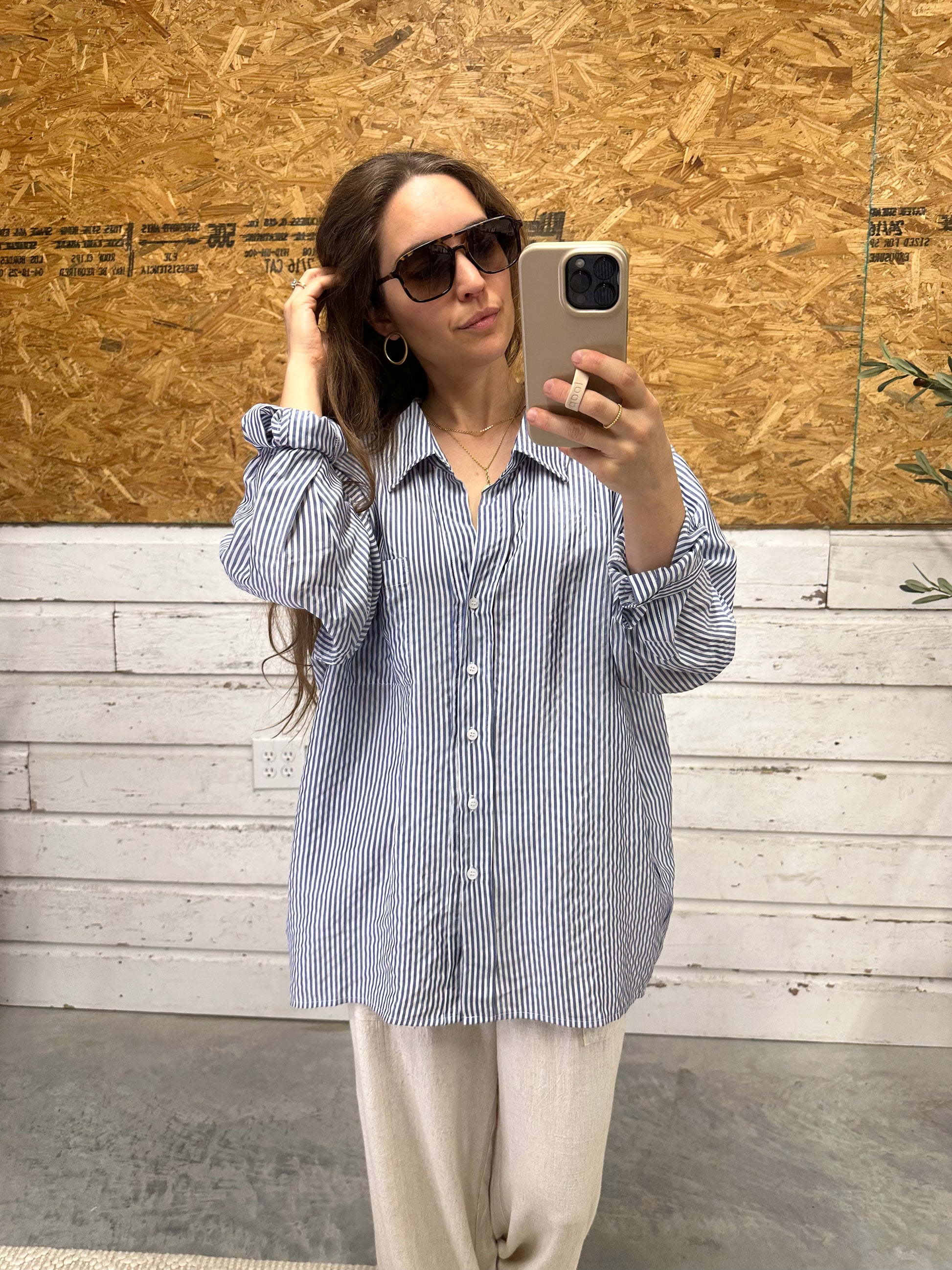 Coastal Button Up Shirt