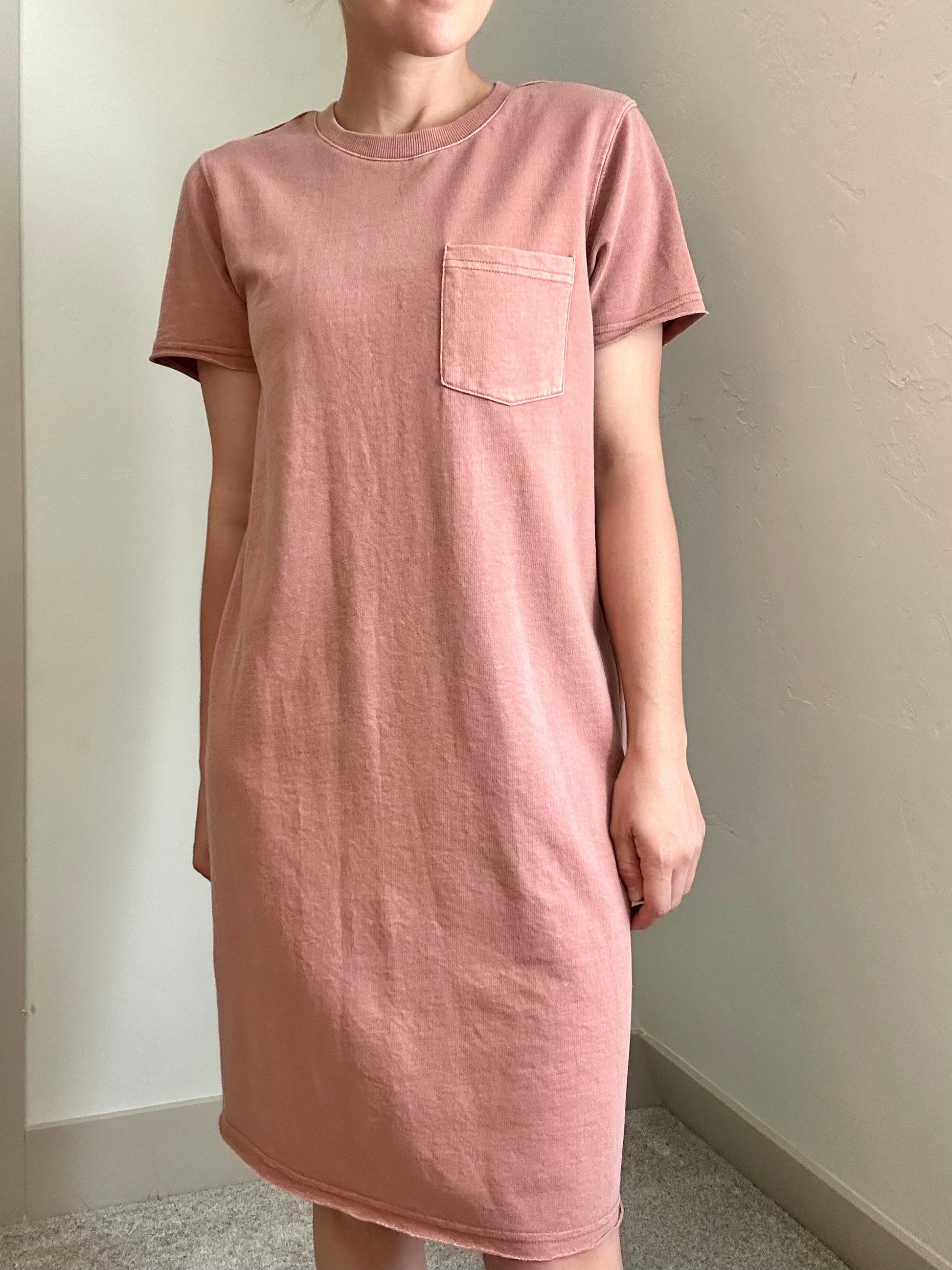 Rose T-shirt Dress