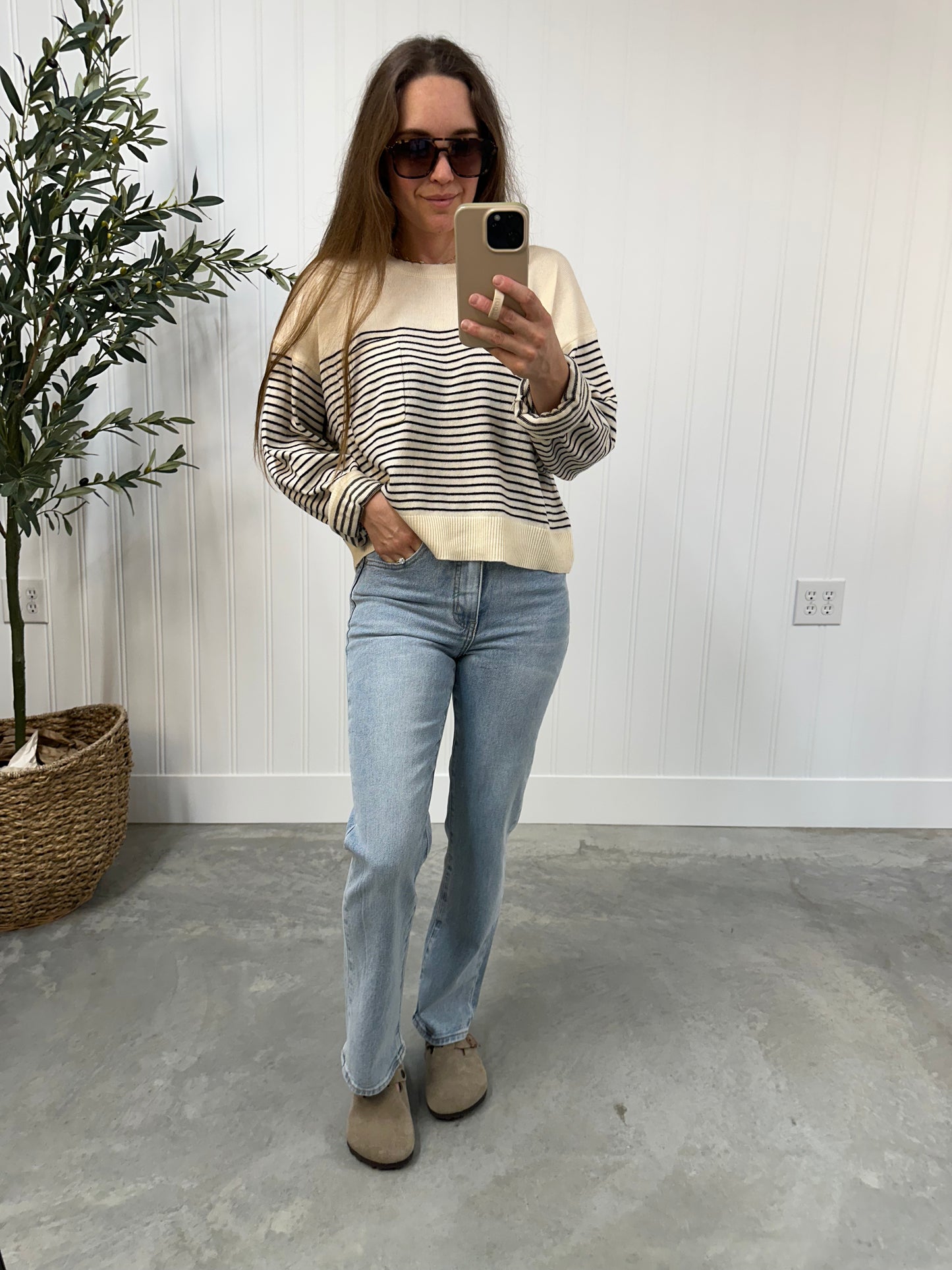 Claire Striped Sweater