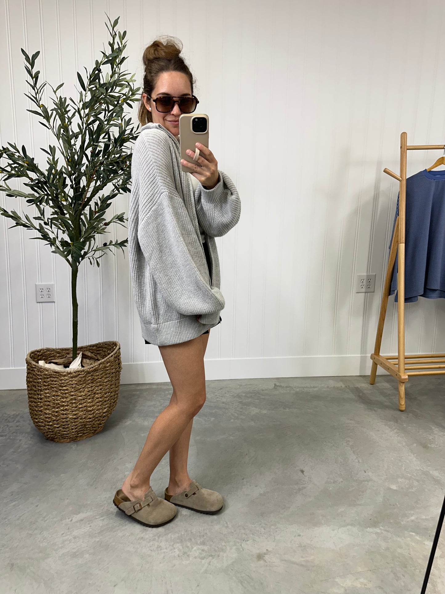 The Joni Zip Up Cardigan