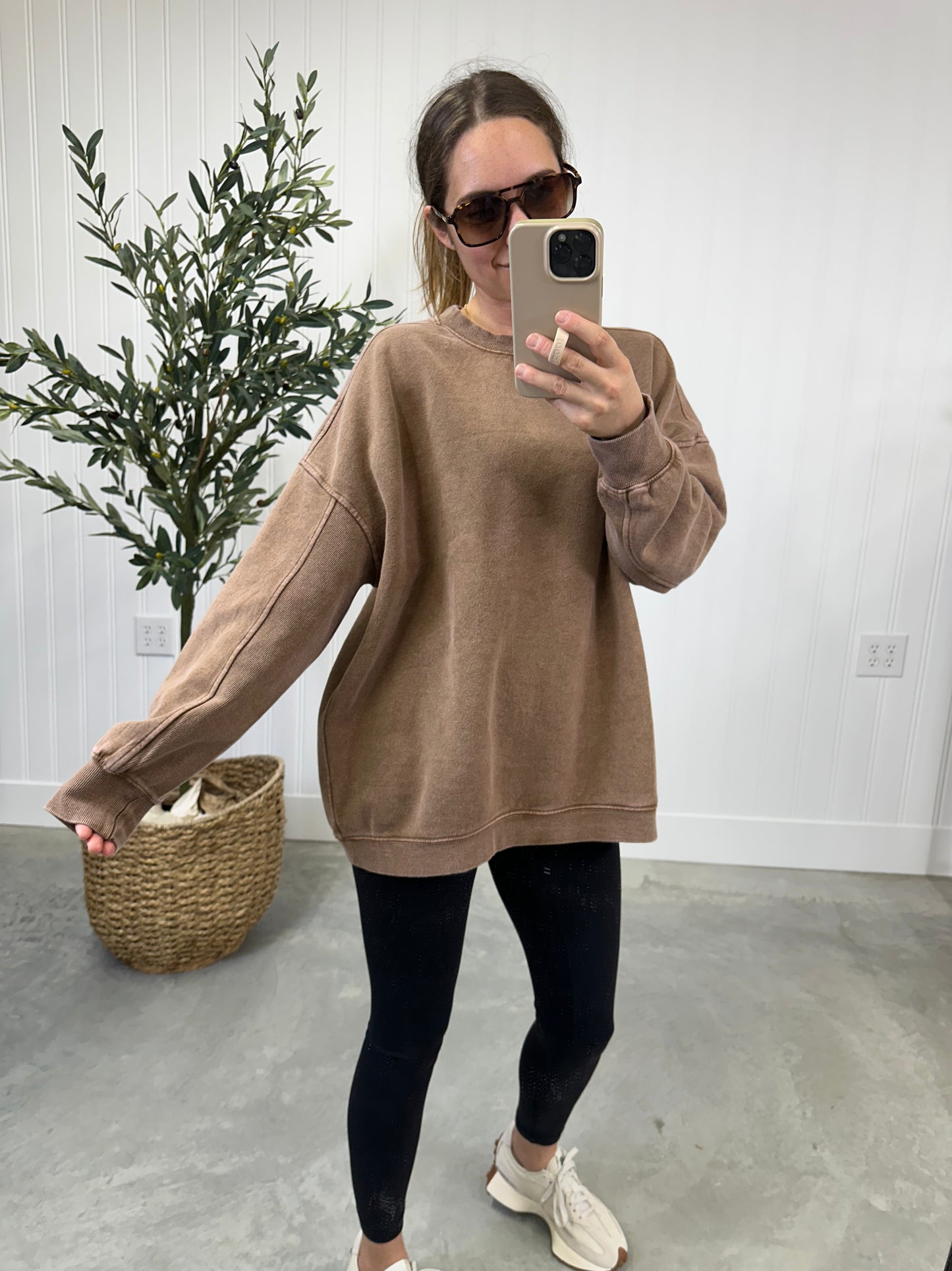 Mocha Latte Pullover