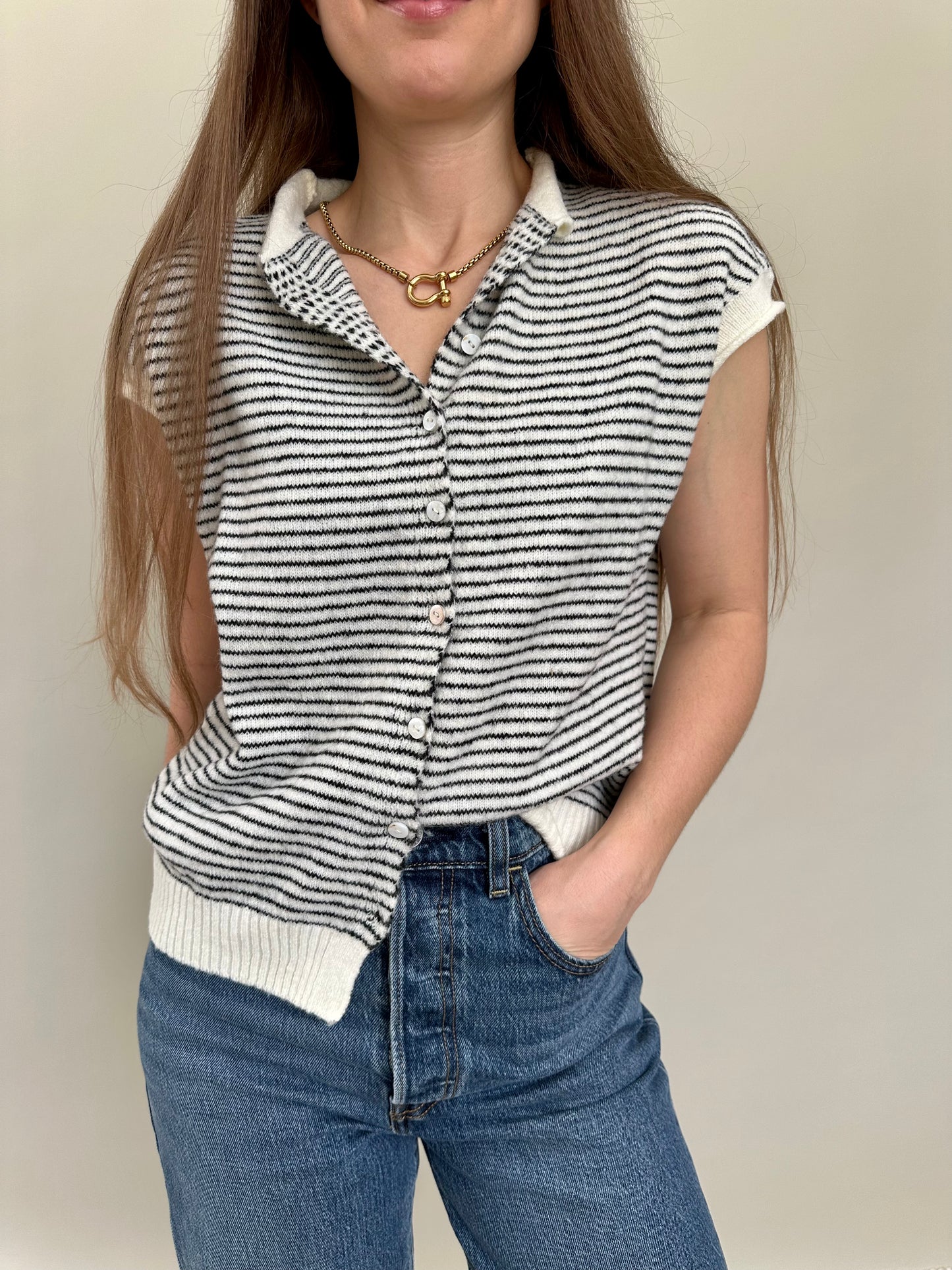 Sophie Striped Sweater Top