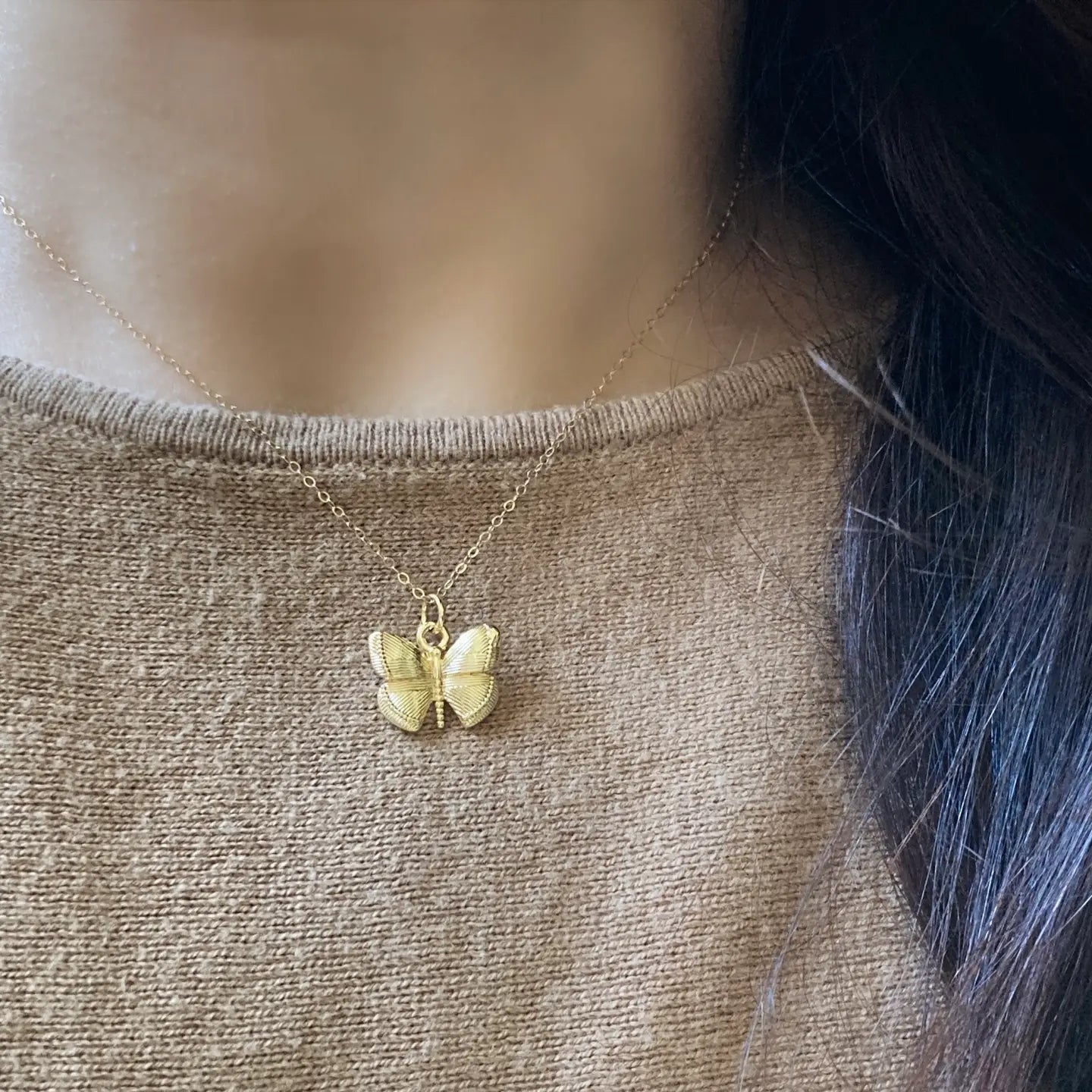 Fly Little Butterfly Necklace