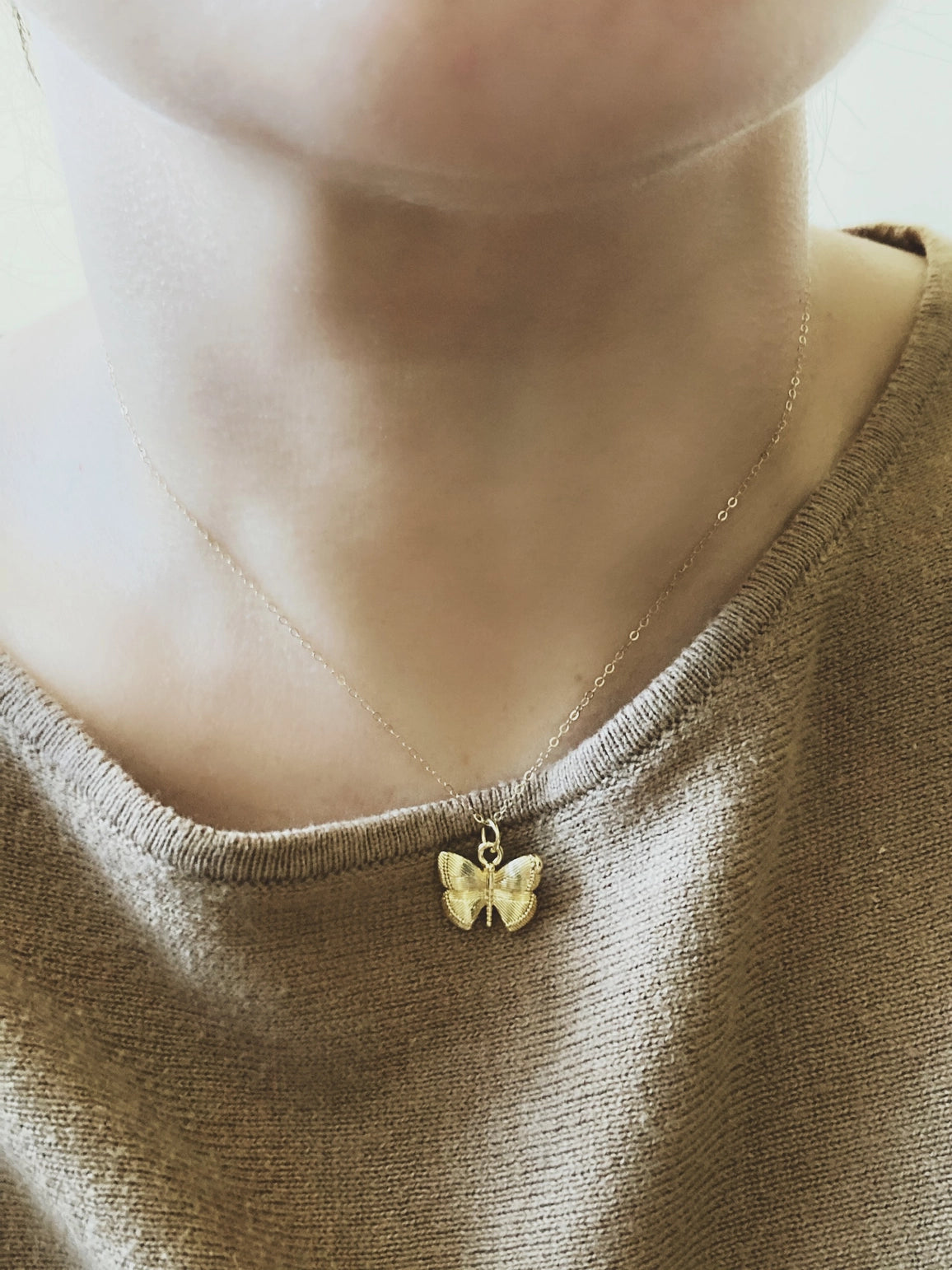 Fly Little Butterfly Necklace