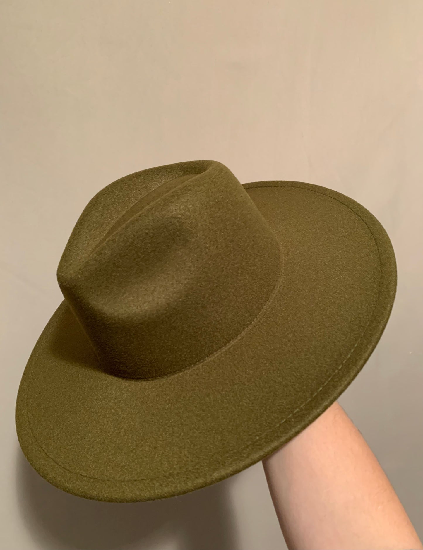 Olive Green Rancher Hat