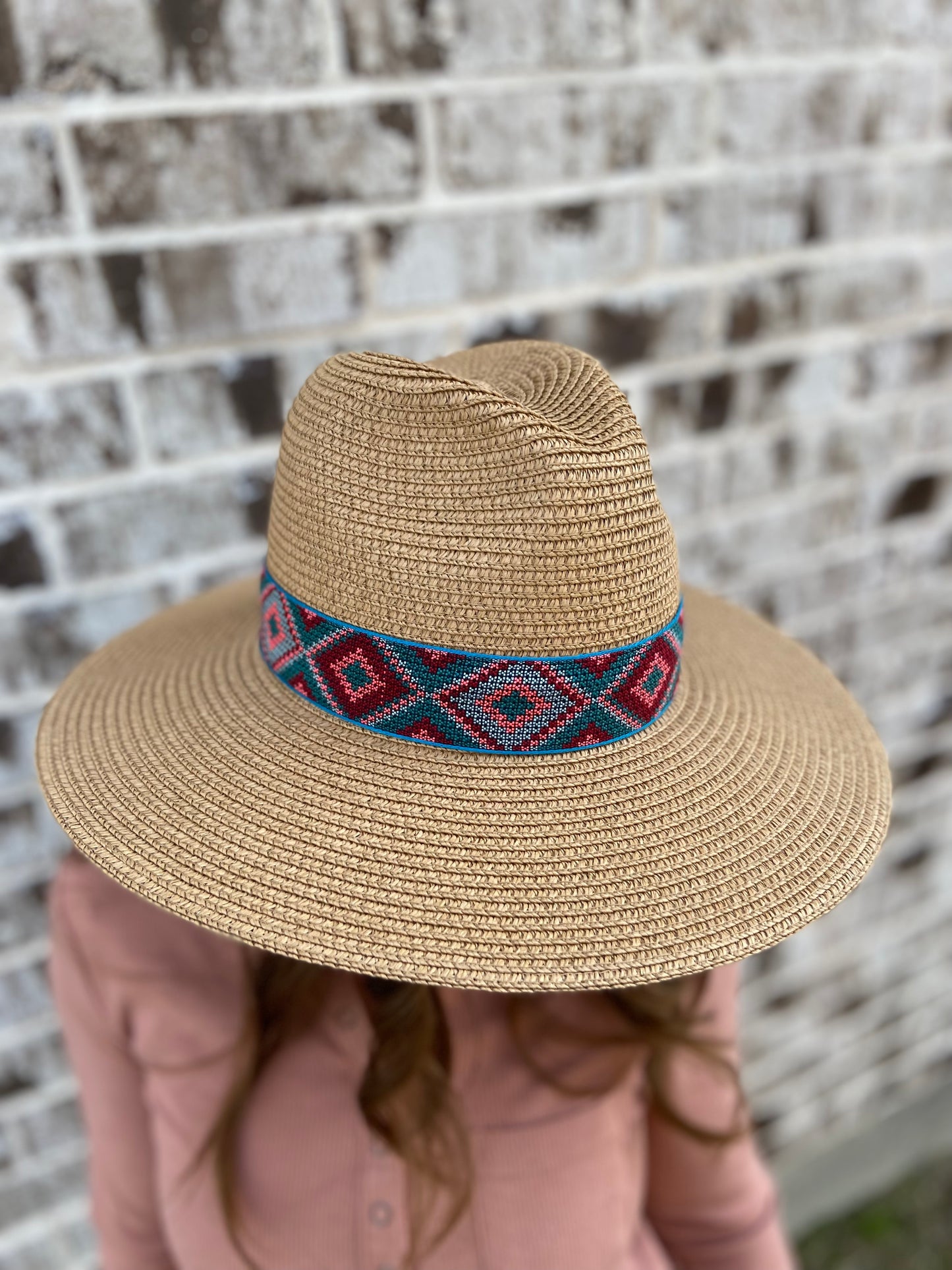 It's A Colorful Life Straw Hat Multi Color